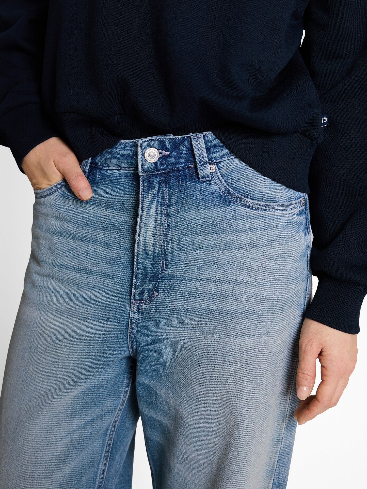 TTLINOU WIDE Jeans mit Turn-Up