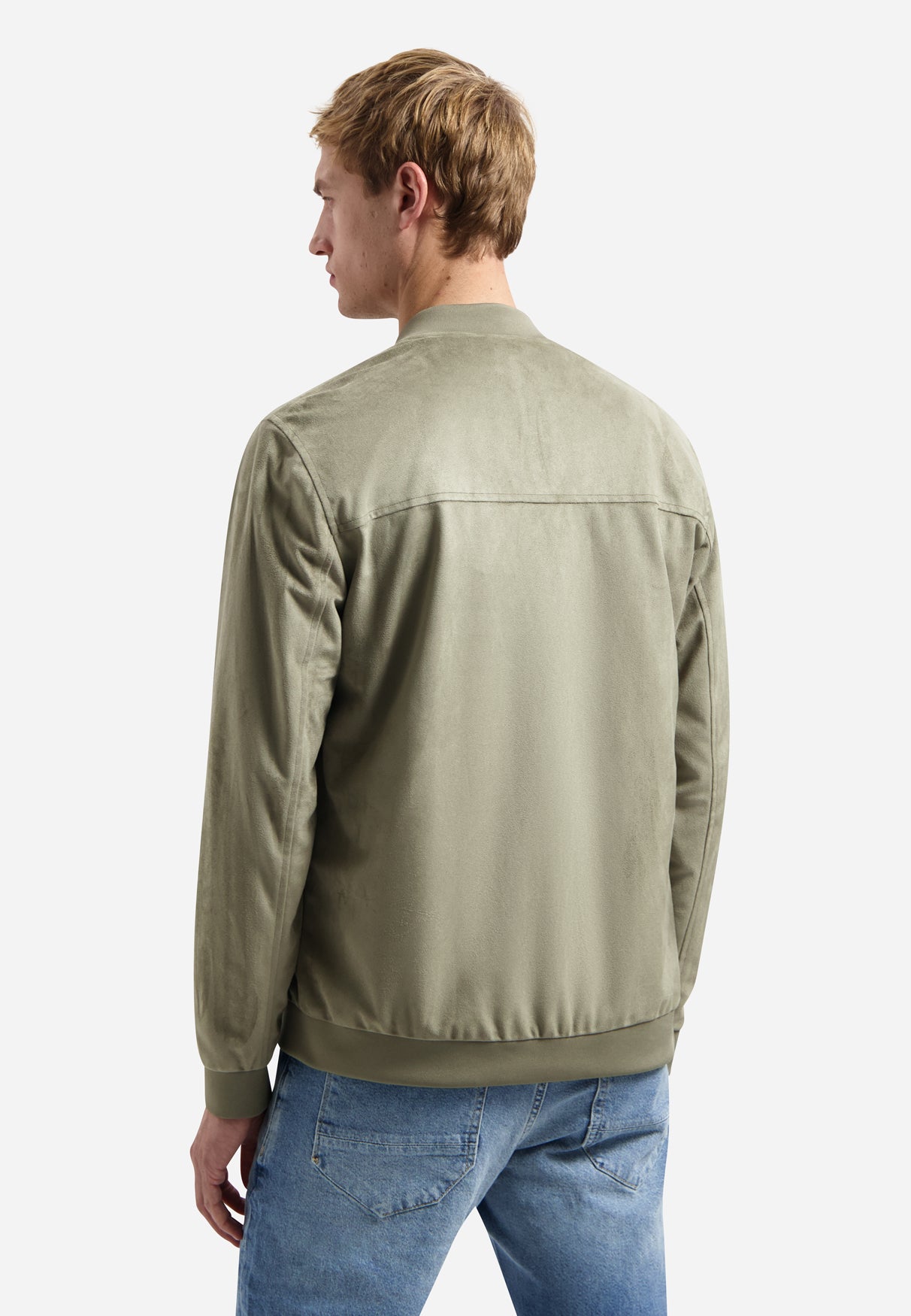 Jacket Short Fake Suede
