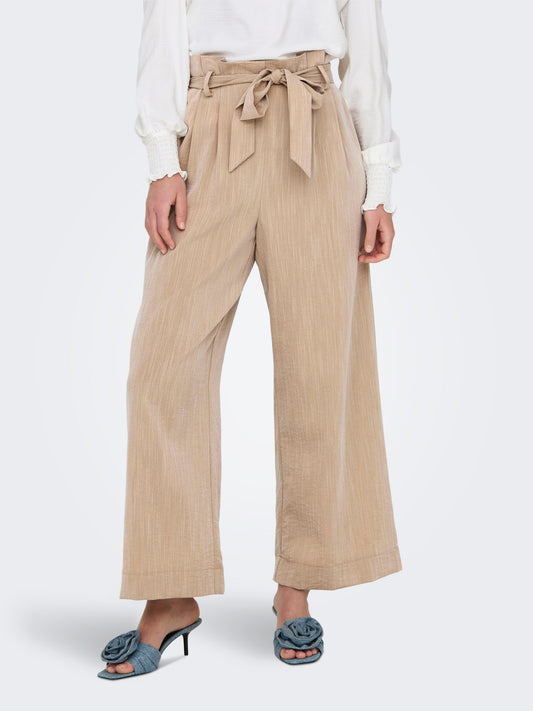 ONLMARSA SOLID PAPERBAG PANT WVN NOOS