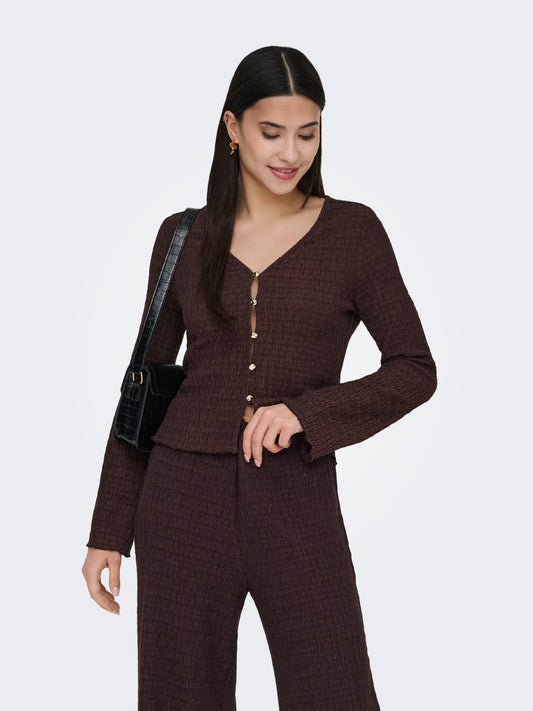 ONLILSE L/S CARIDGAN STRUC JRS