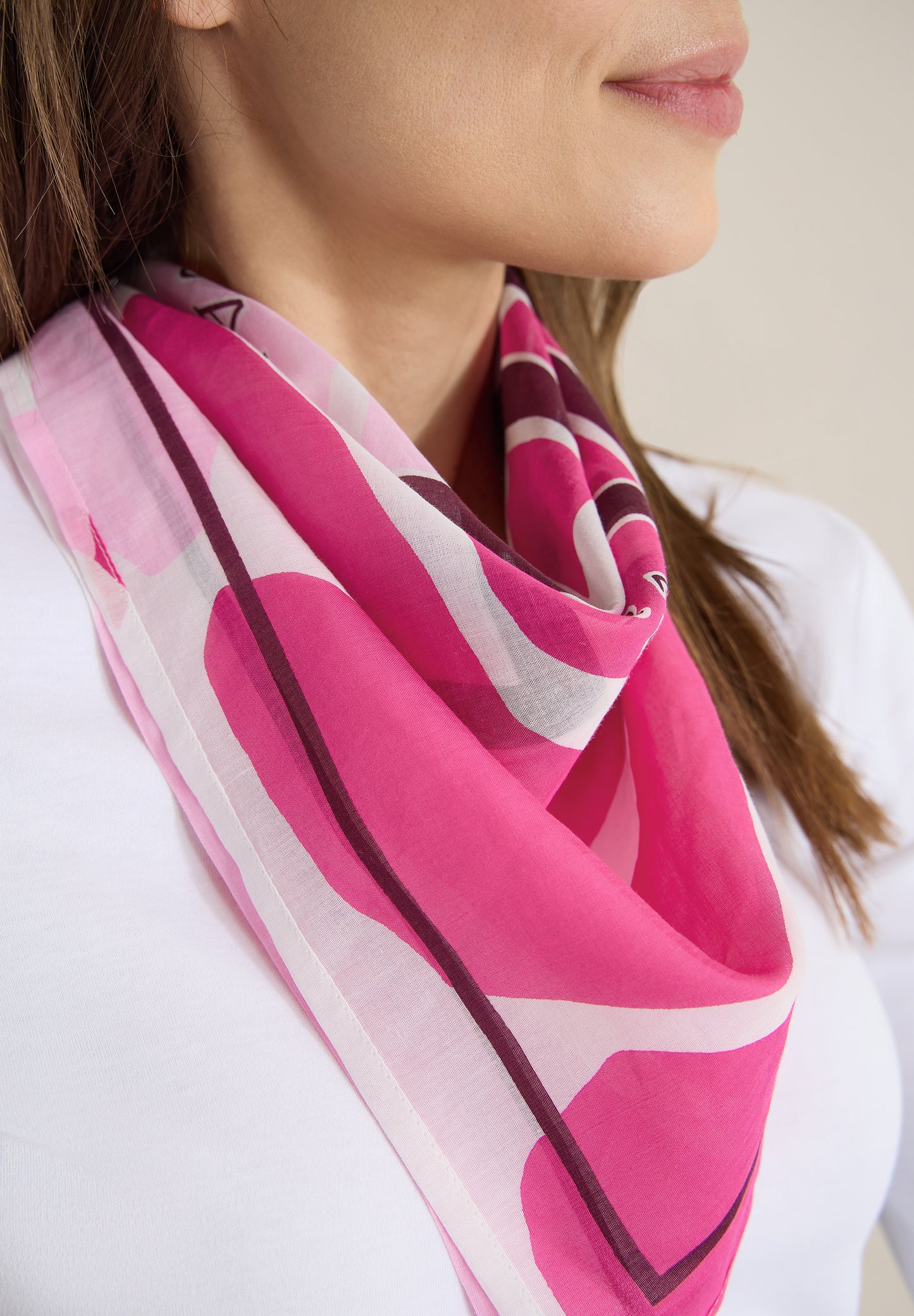 Bandana mit Print und Wording
