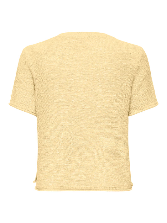 ONLSUNNY S/S PULLOVER KNT NOOS