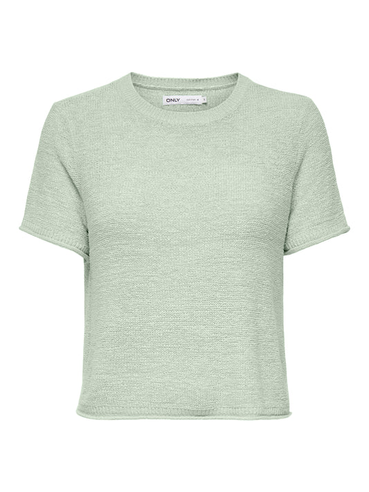 ONLSUNNY S/S PULLOVER KNT NOOS