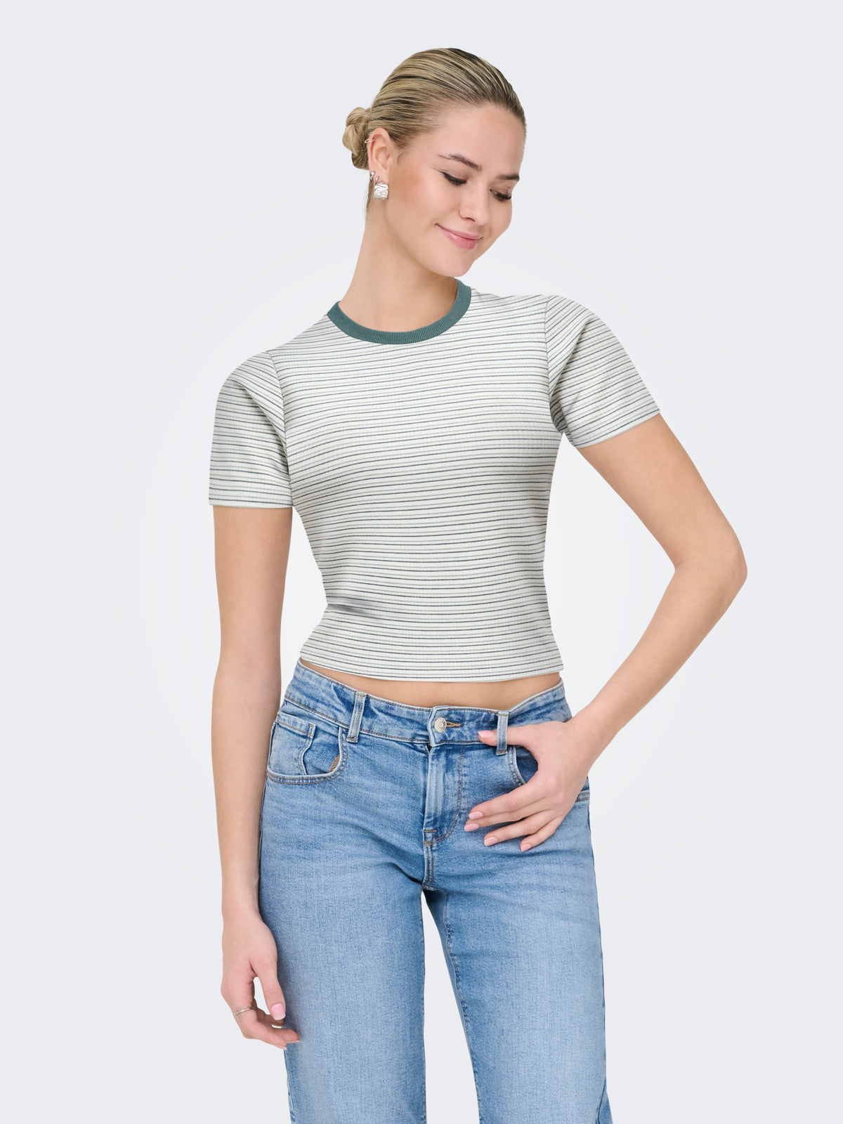 ONLLUPE S/S STRIPE TEE JRS NOOS