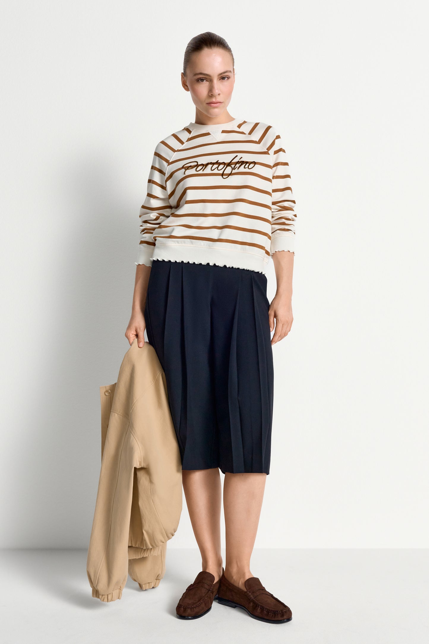 Striped Sweaty with Application