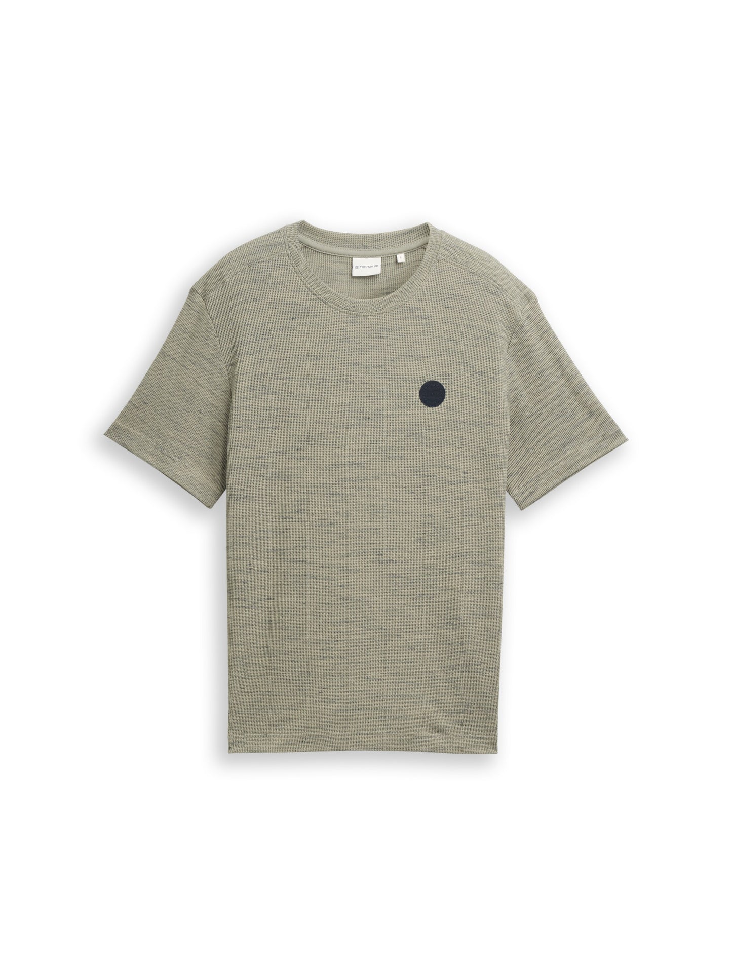 T-Shirt mit Waffelstruktur