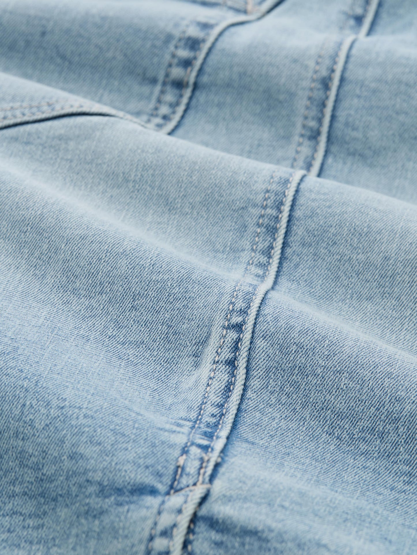 Jeansrock mit Kordelzug