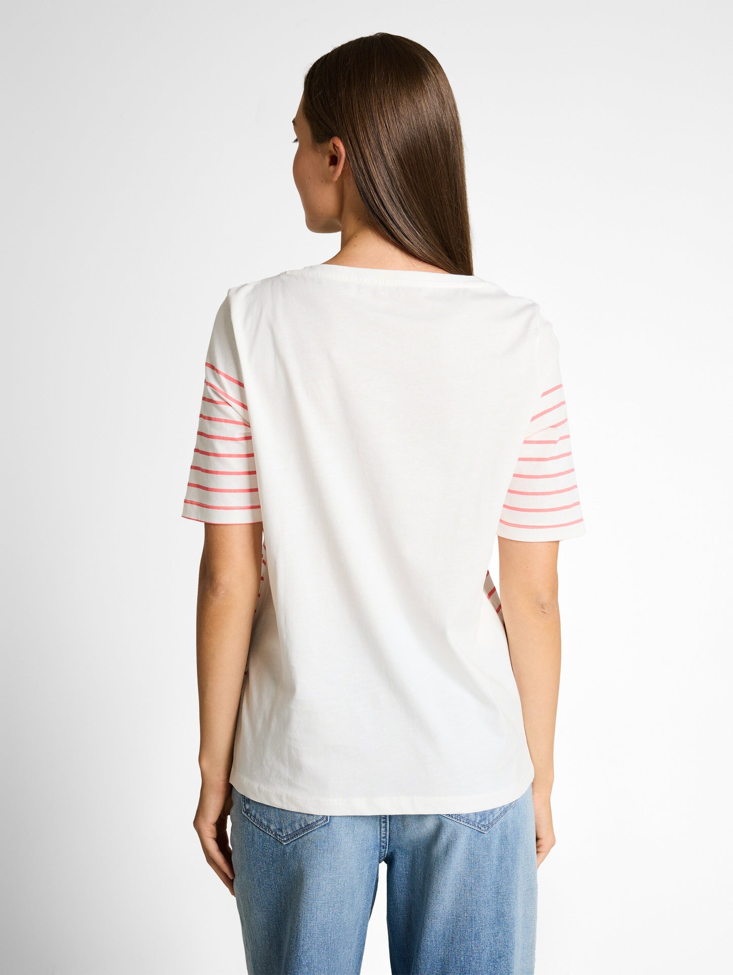 T-Shirt mit Streifenmuster