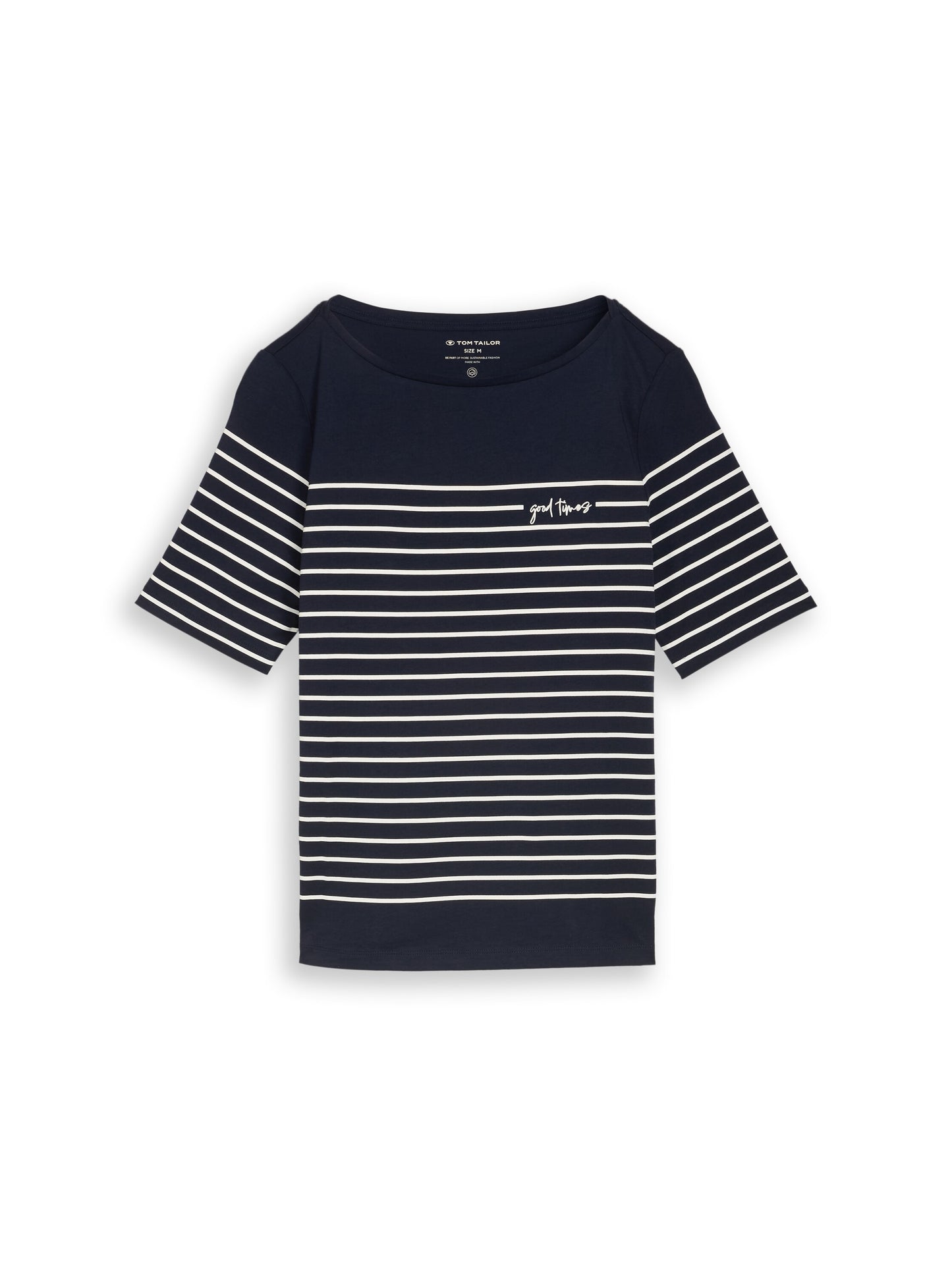 T-Shirt mit Streifenmuster
