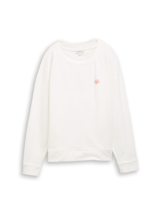 Sweatshirt mit Rückenprint