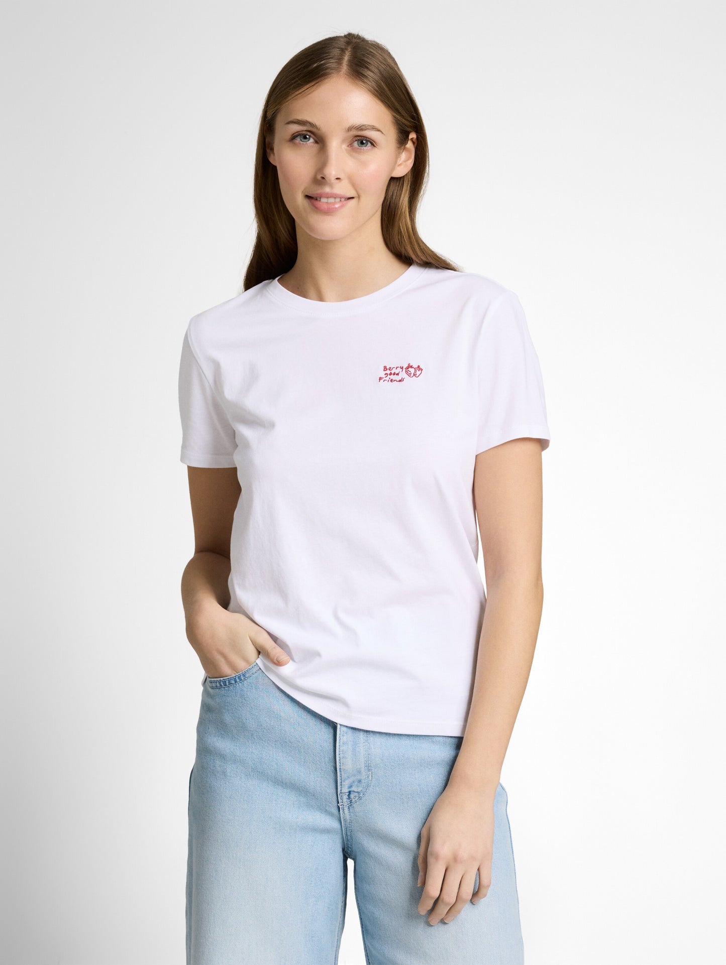 T-Shirt mit Stickerei