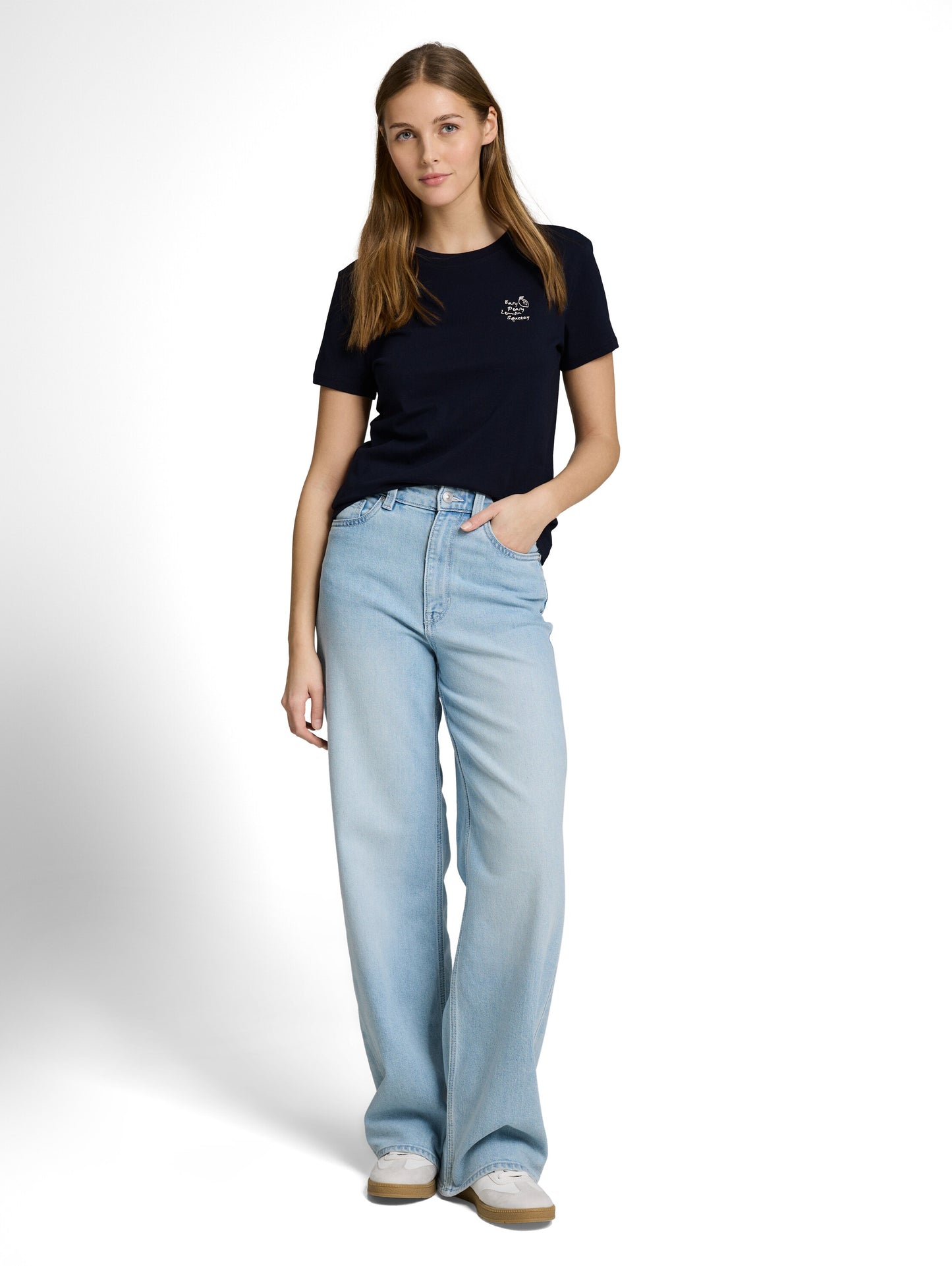 T-Shirt mit Stickerei