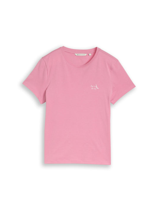 T-Shirt mit Stickerei