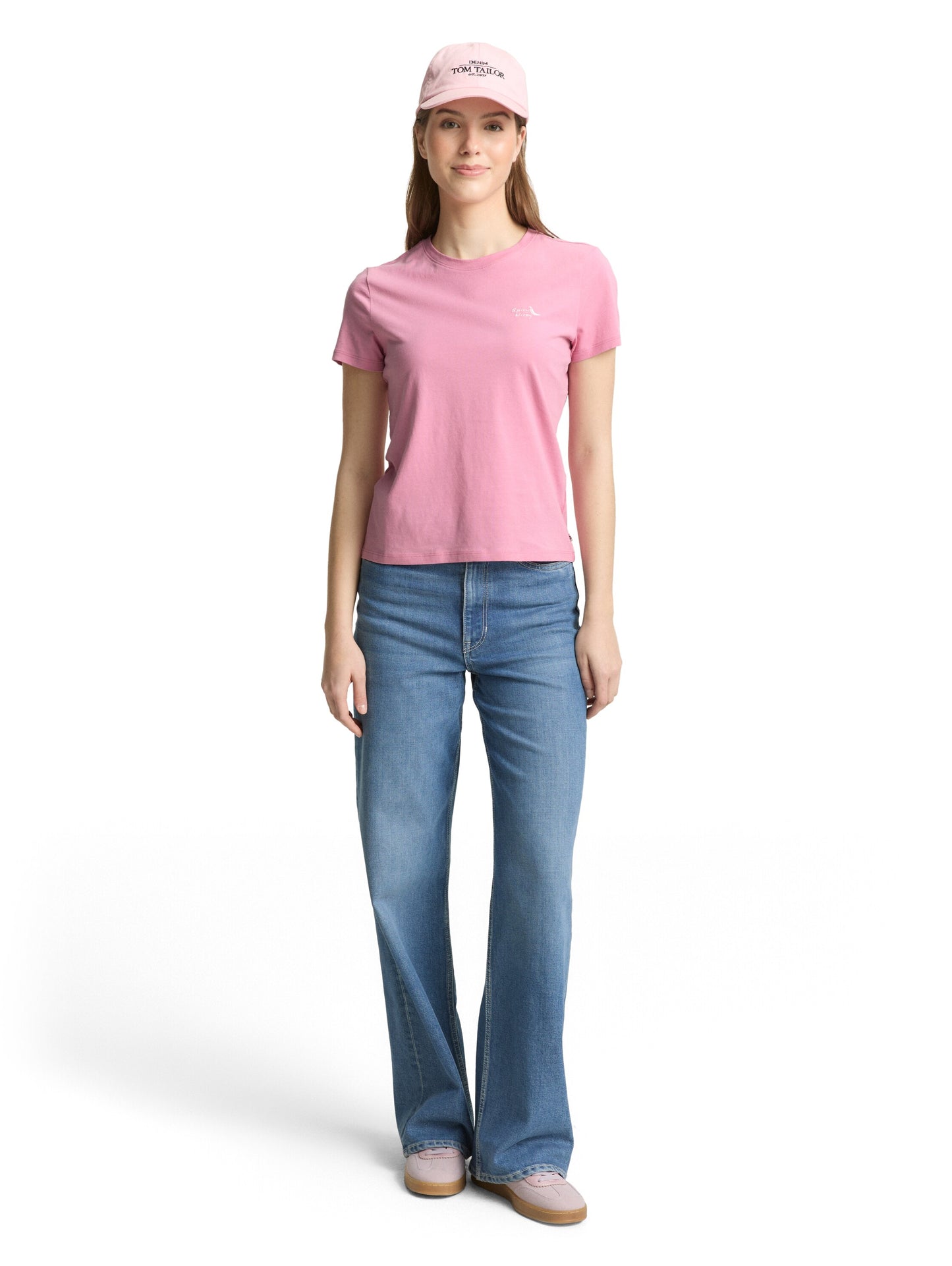 T-Shirt mit Stickerei