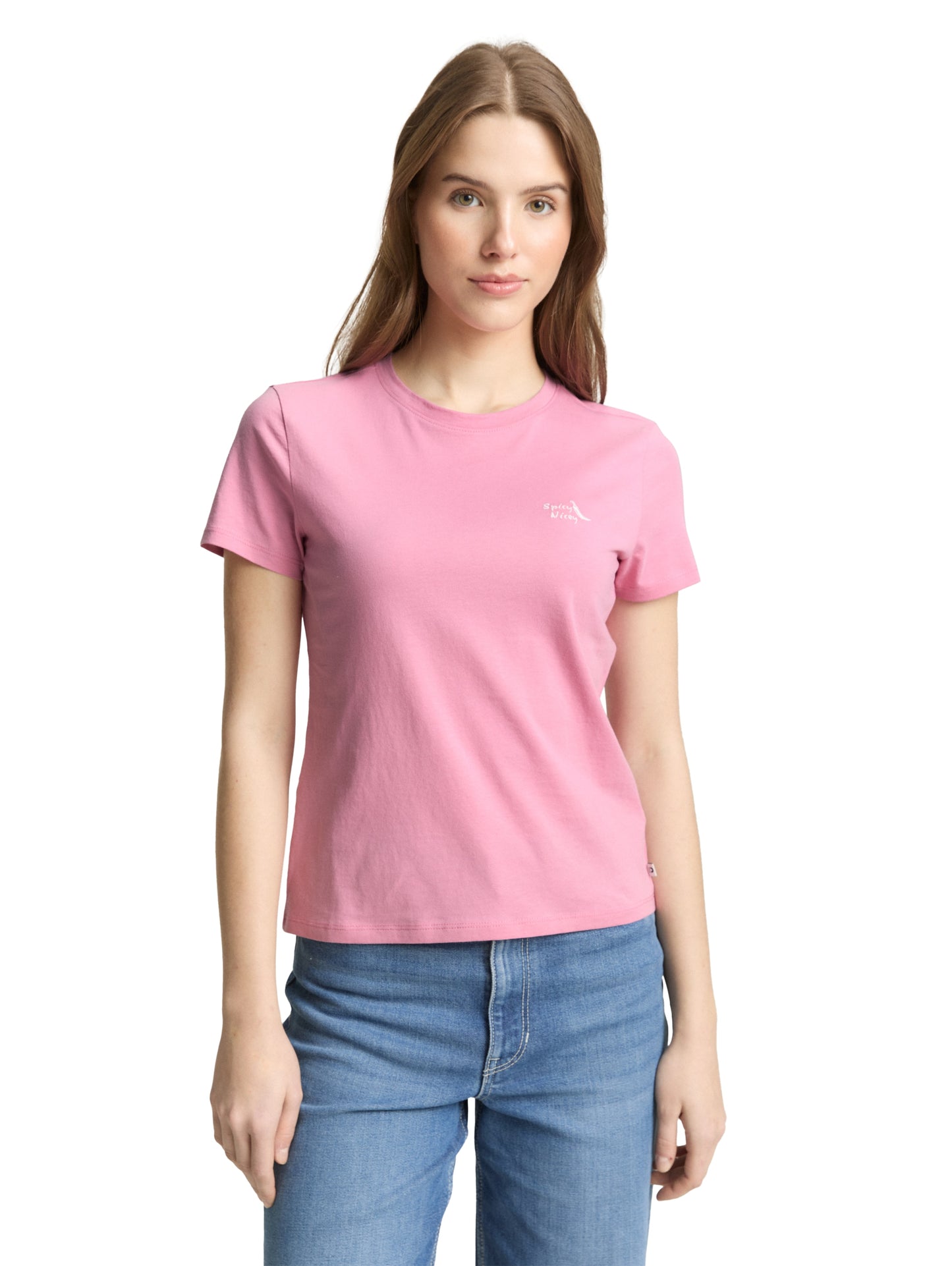 T-Shirt mit Stickerei