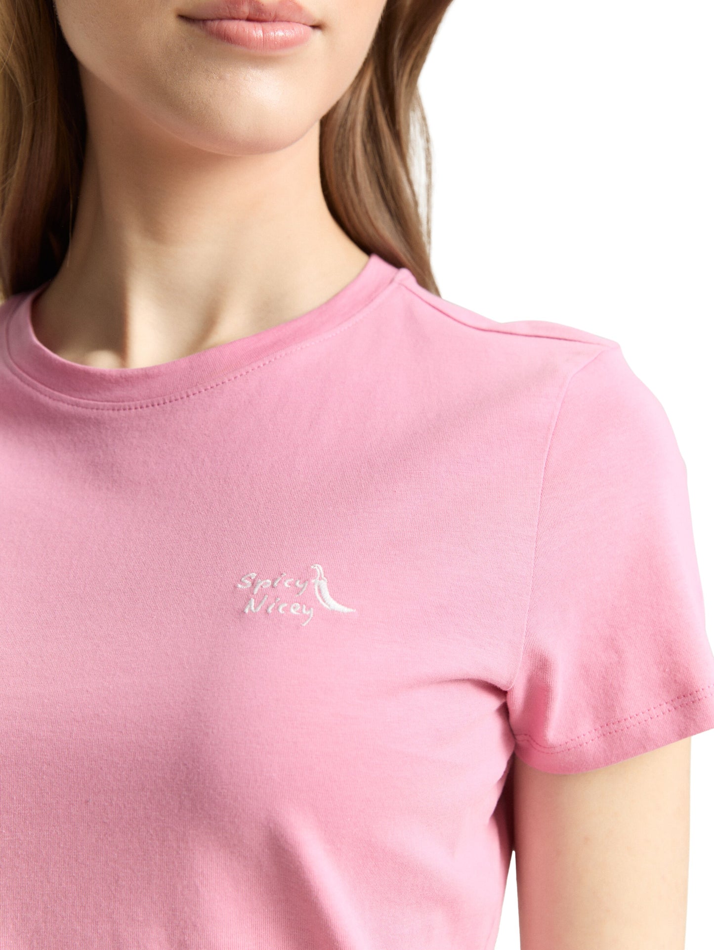 T-Shirt mit Stickerei