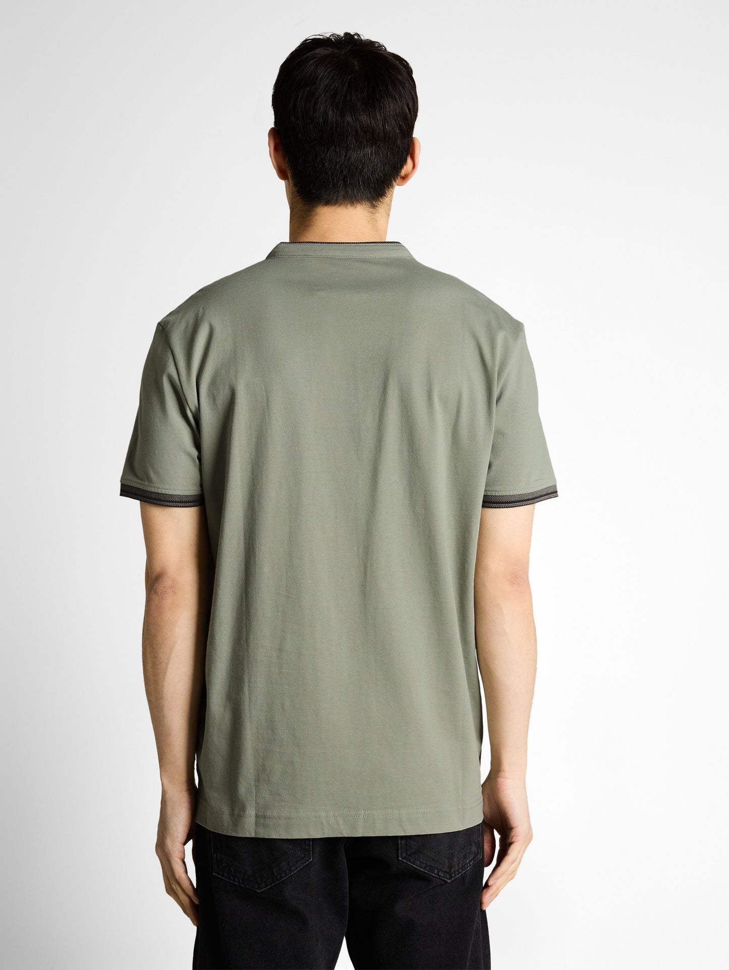 Poloshirt mit Stehkragen