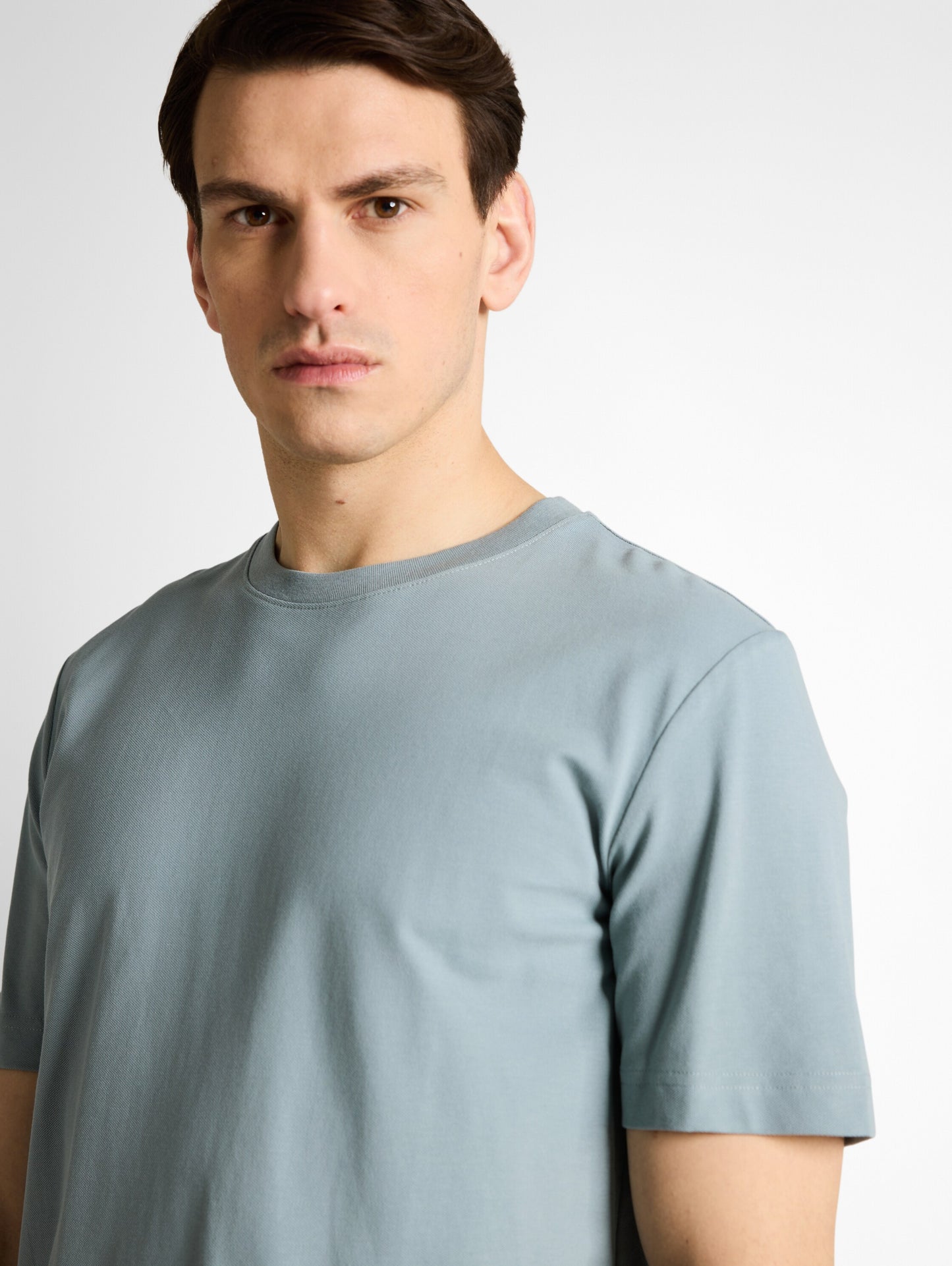 Piqué T-Shirt mit Stretch