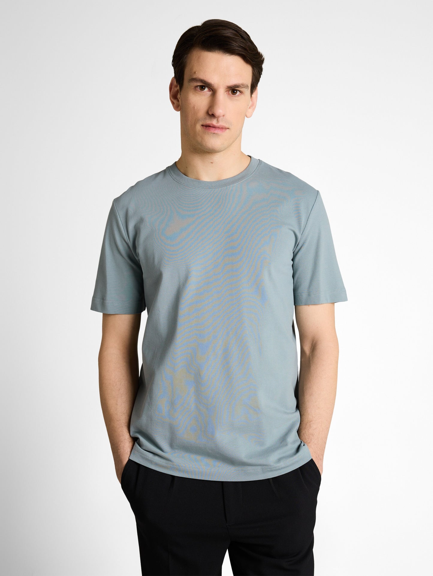 Piqué T-Shirt mit Stretch