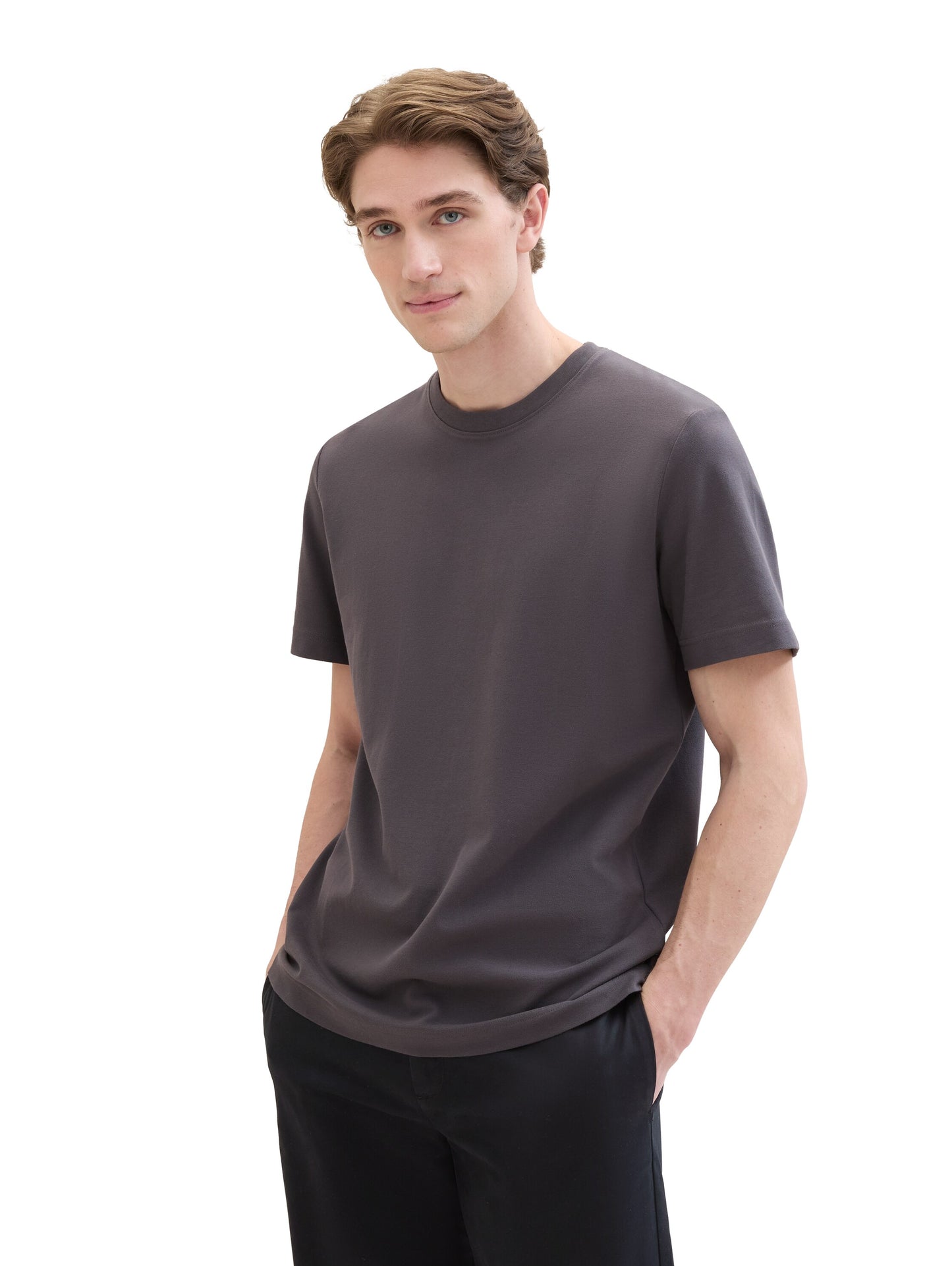 Piqué T-Shirt mit Stretch