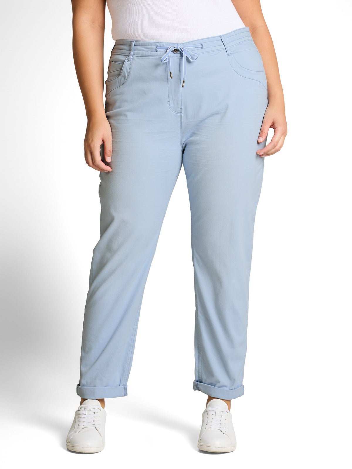 Plus Size - Cropped Slim Hose
