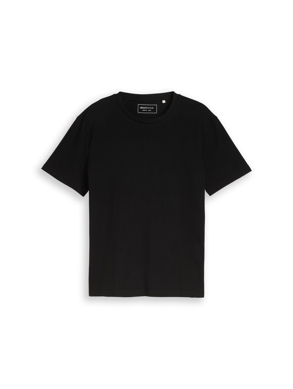T-Shirt mit Waffelstruktur