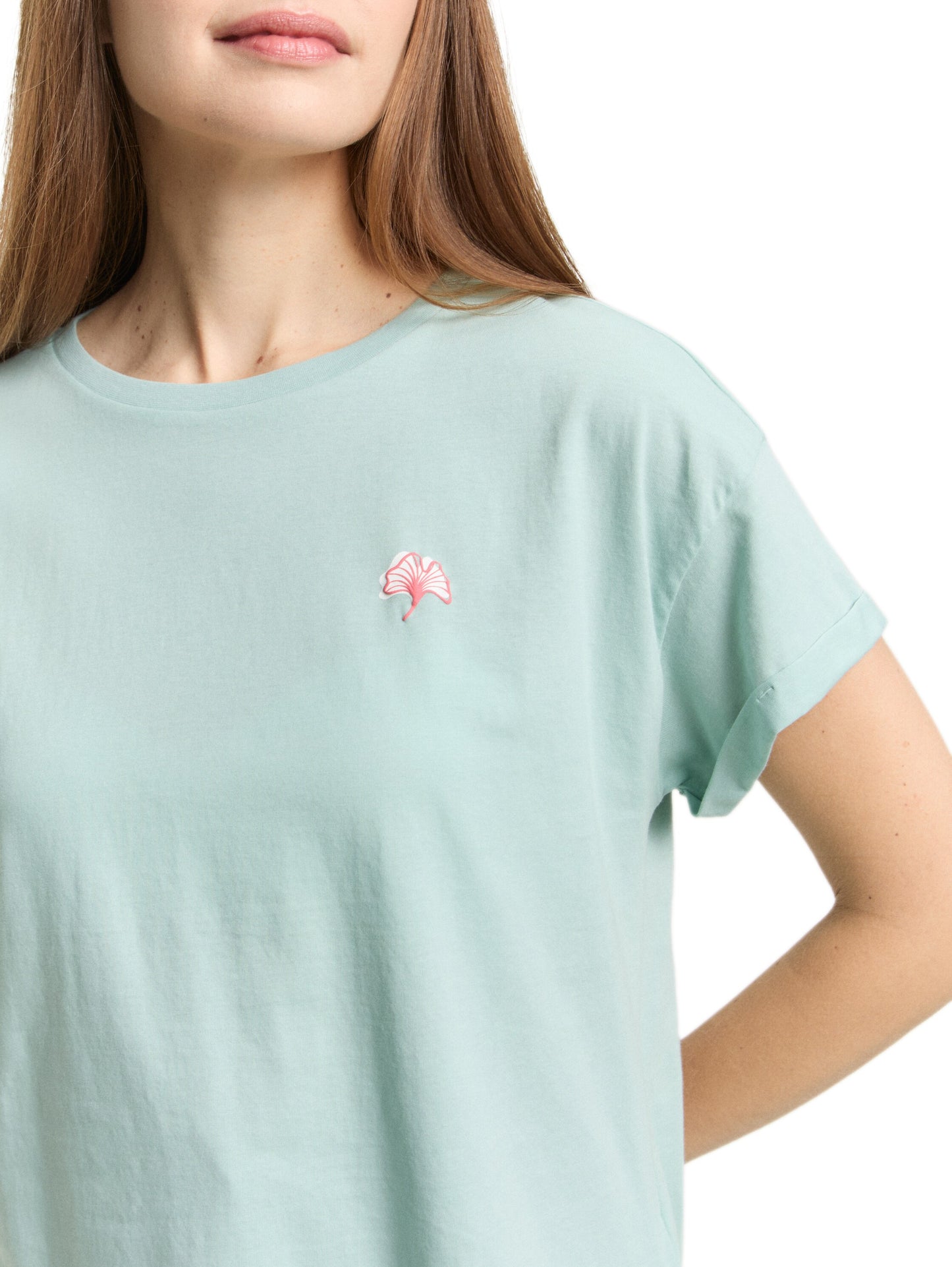 T-Shirt mit Stickerei