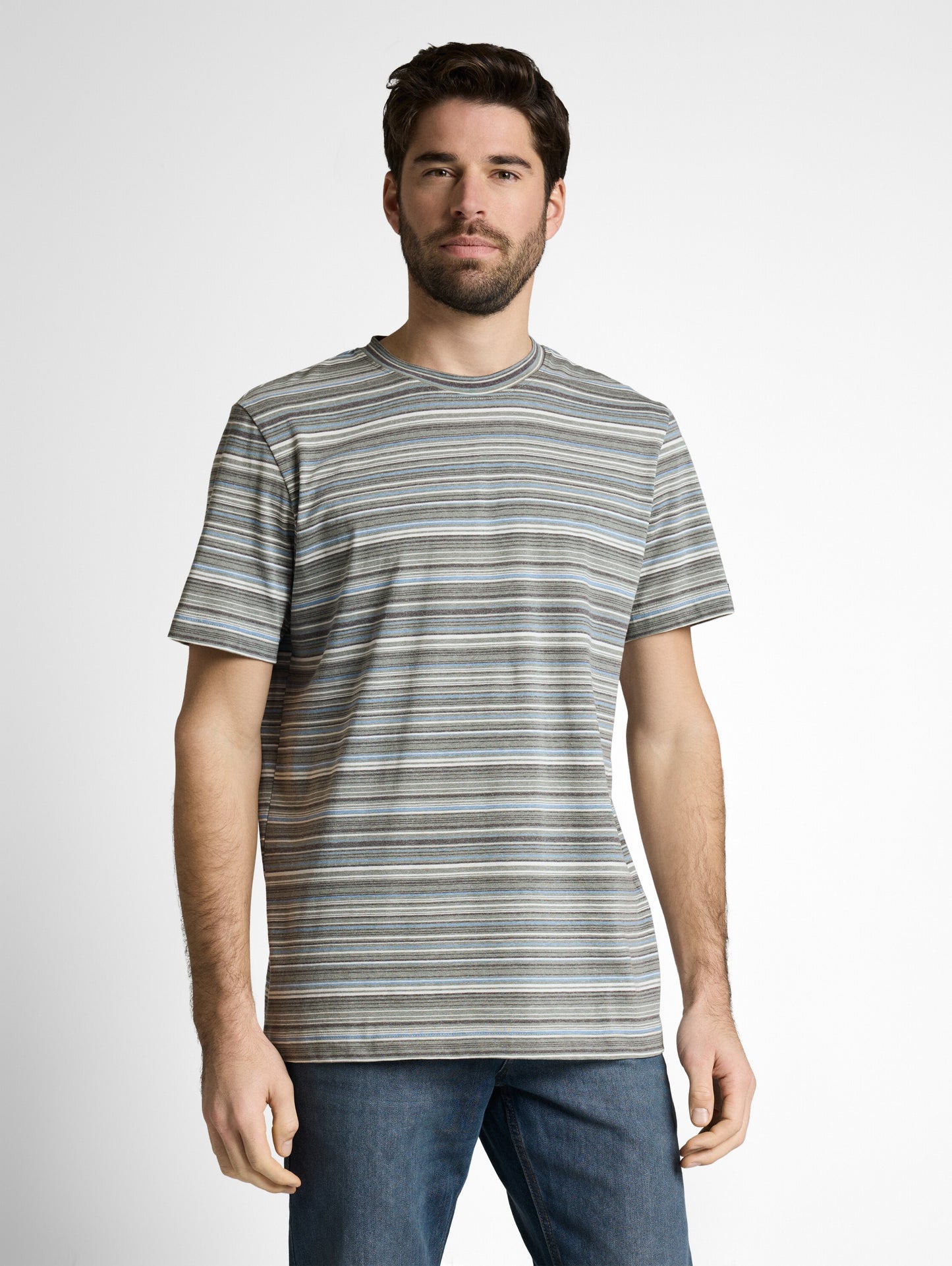 T-Shirt mit Streifenmuster