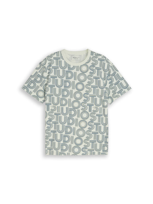 Relaxed Fit T-Shirt mit Muster