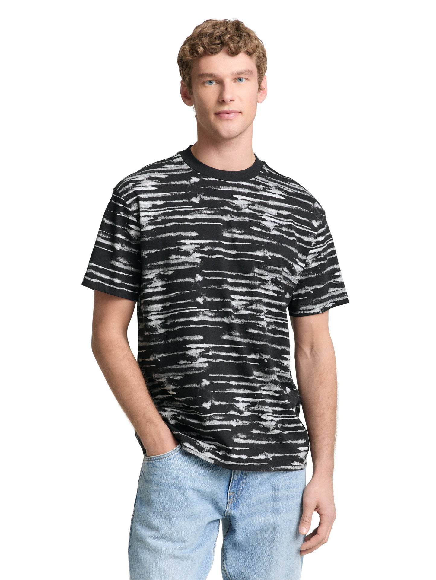Relaxed Fit T-Shirt mit Muster