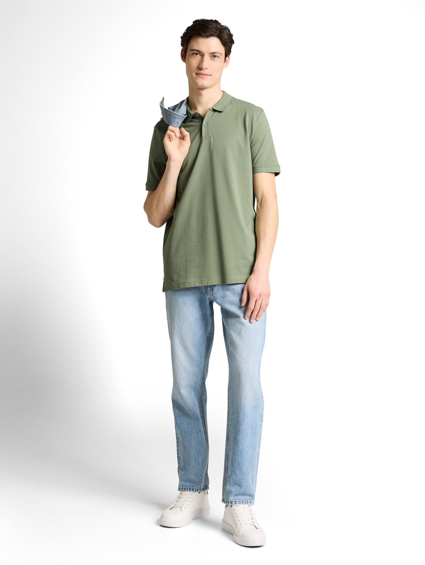 Piqué Poloshirt aus Baumwolle