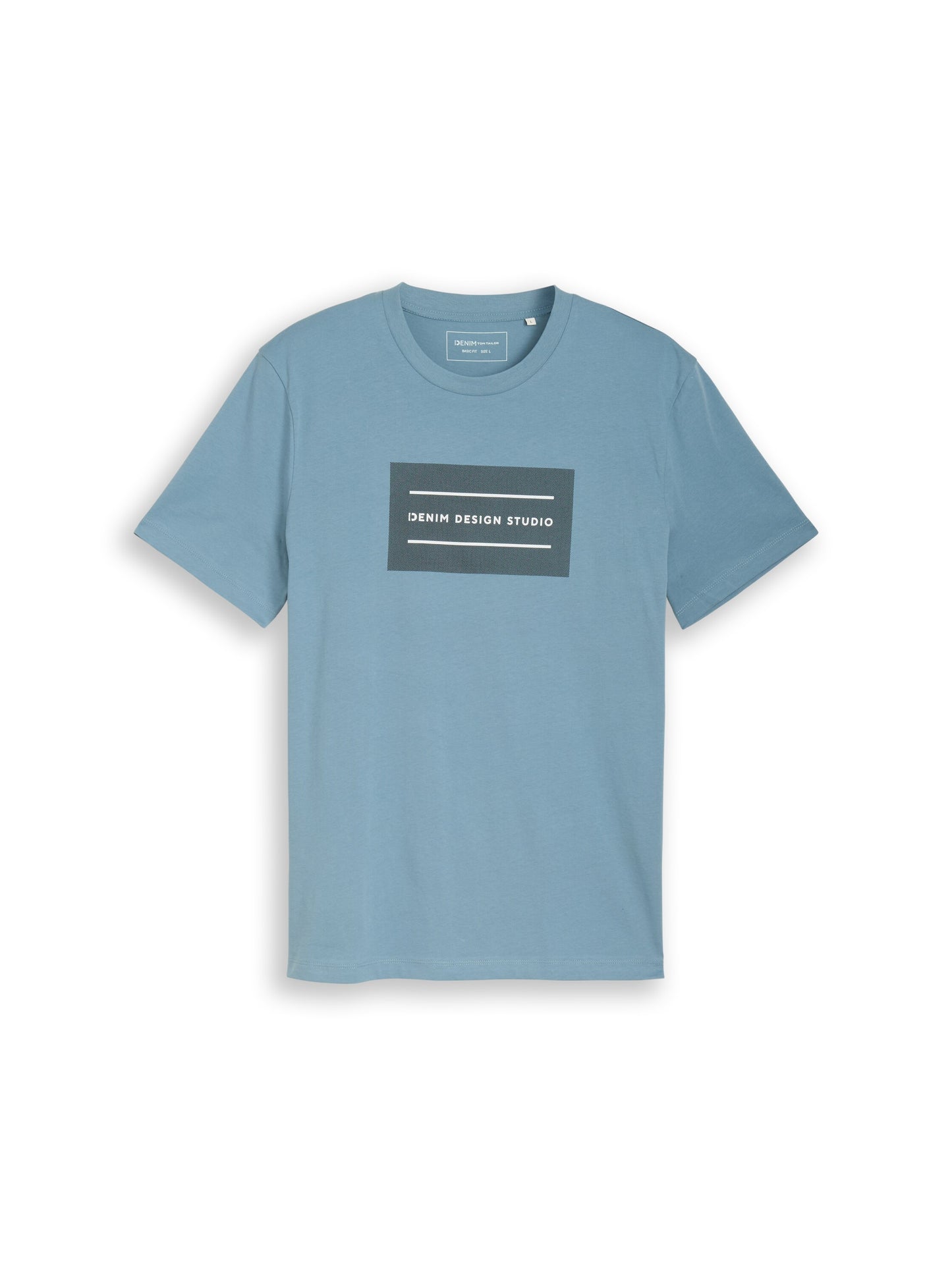Basic T-Shirt mit Logo-Print