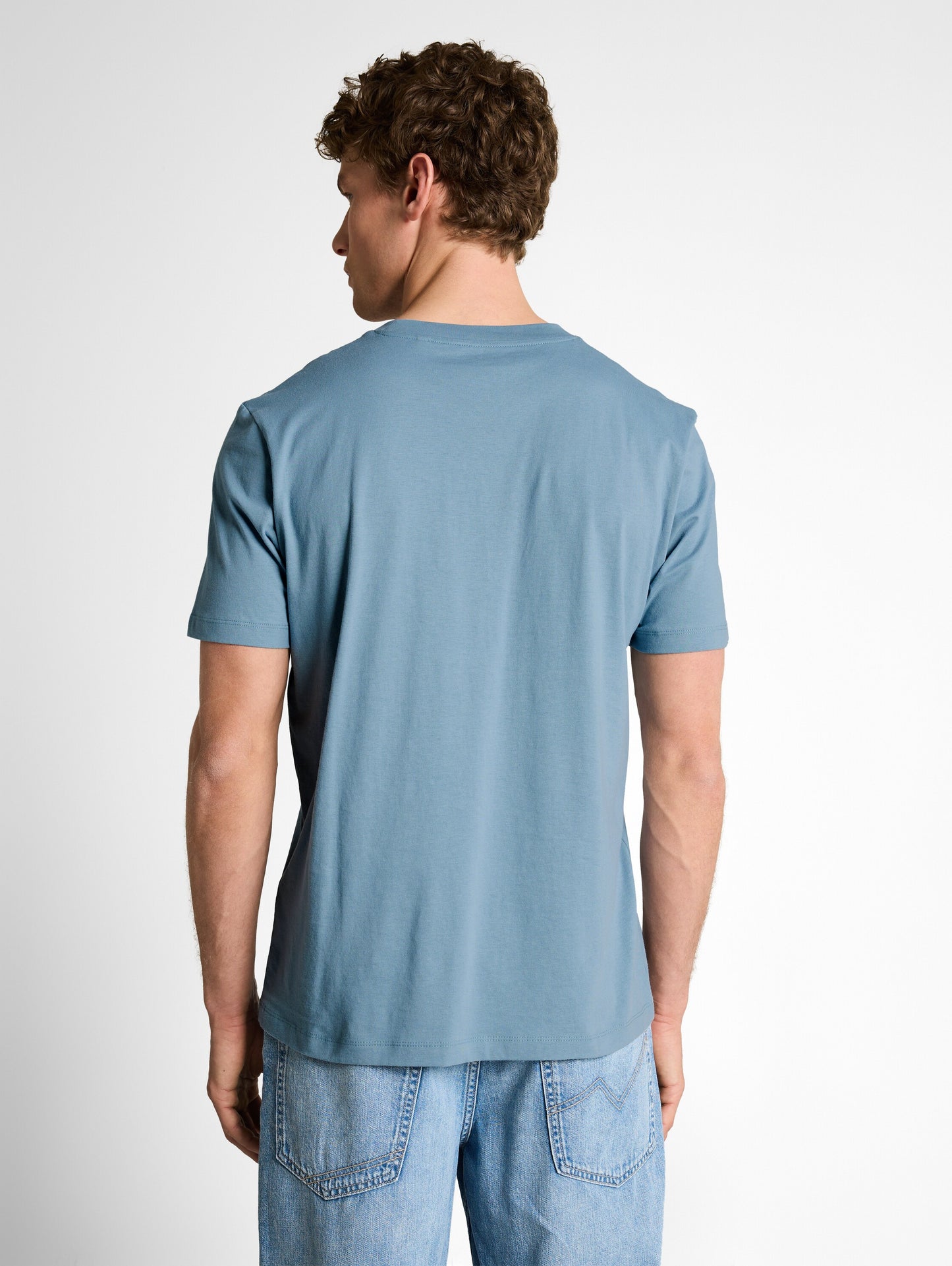 Basic T-Shirt mit Logo-Print