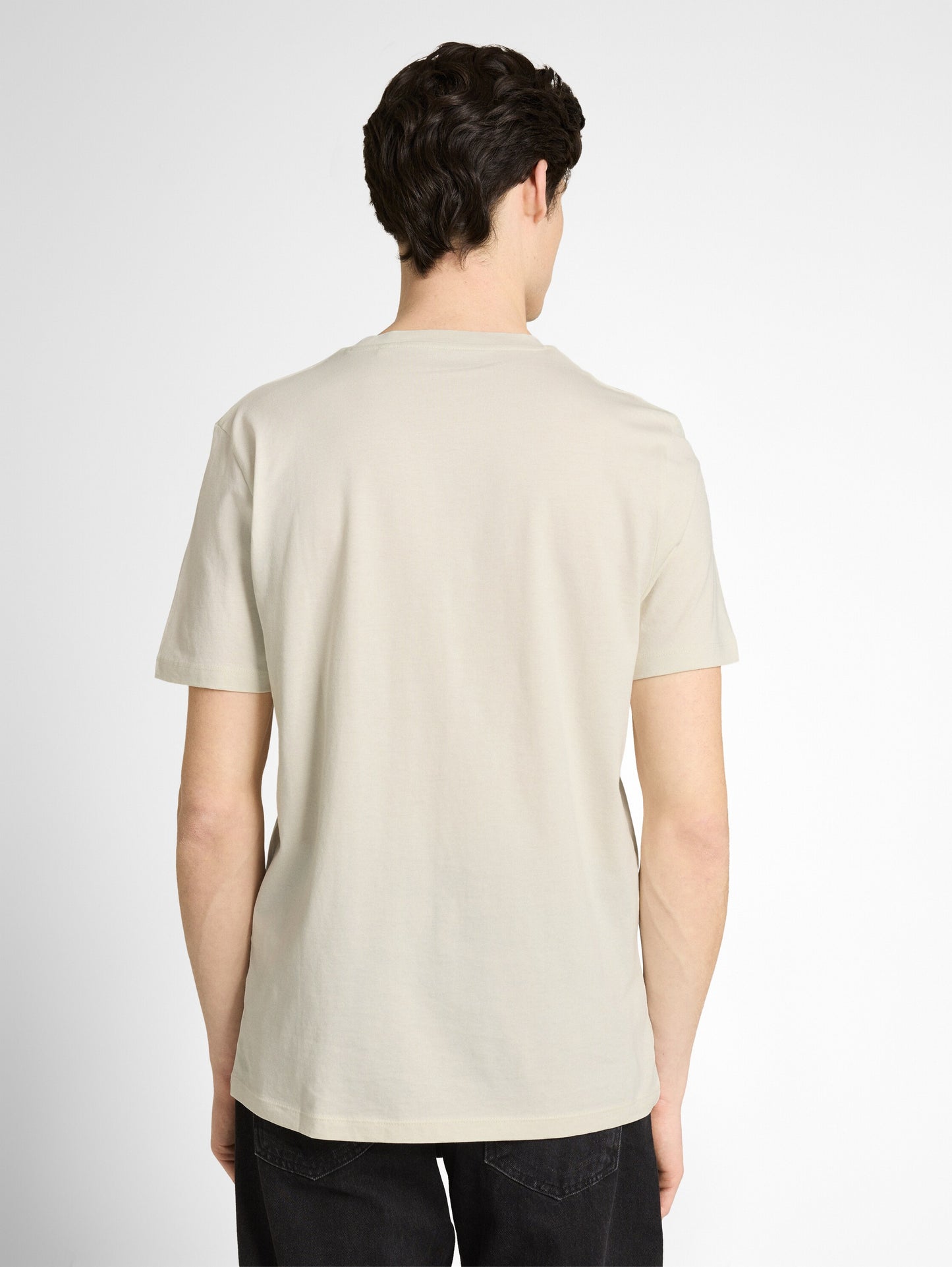 Basic T-Shirt mit Logo-Print