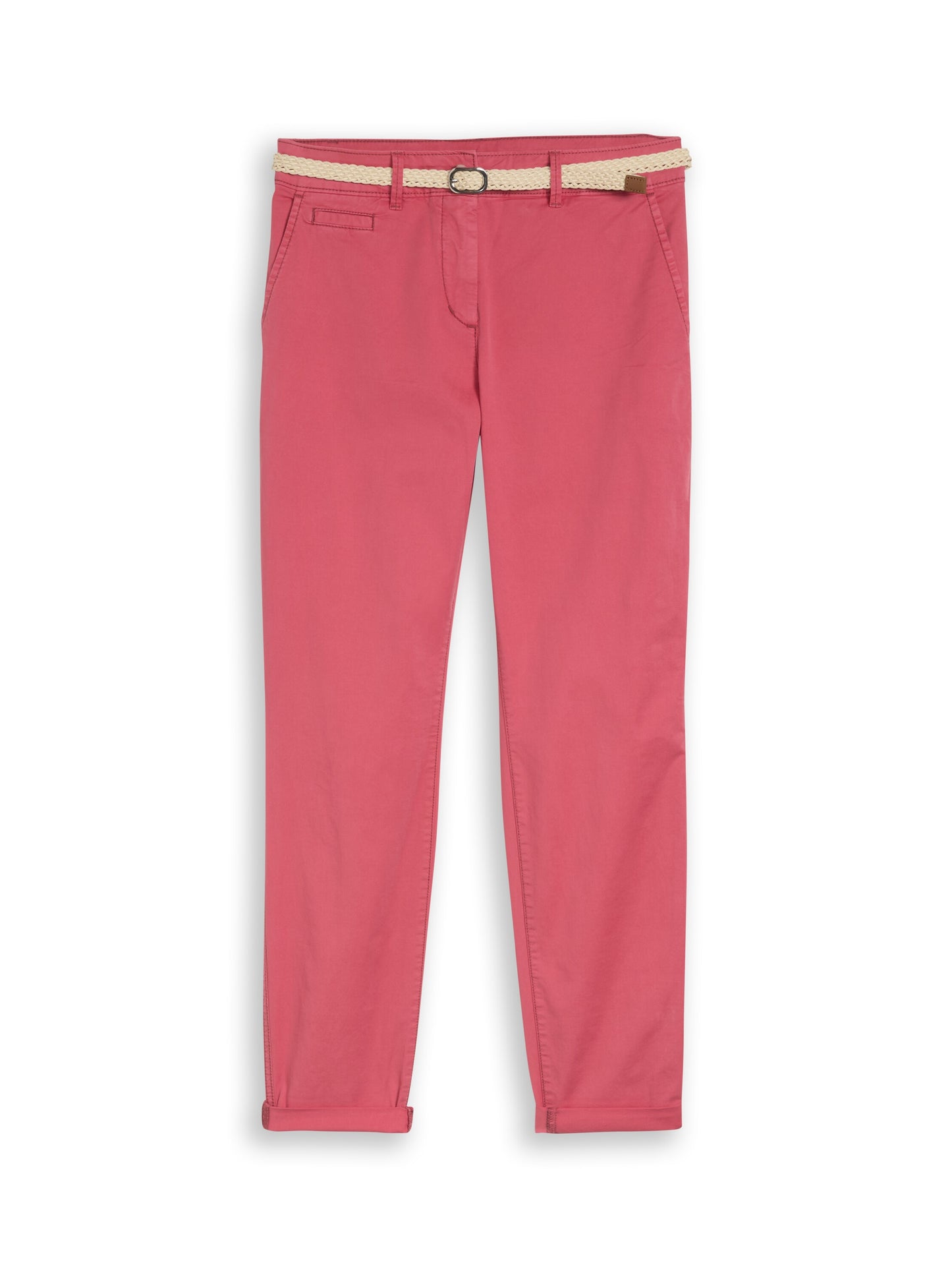 Slim Chino Hose mit Gürtel