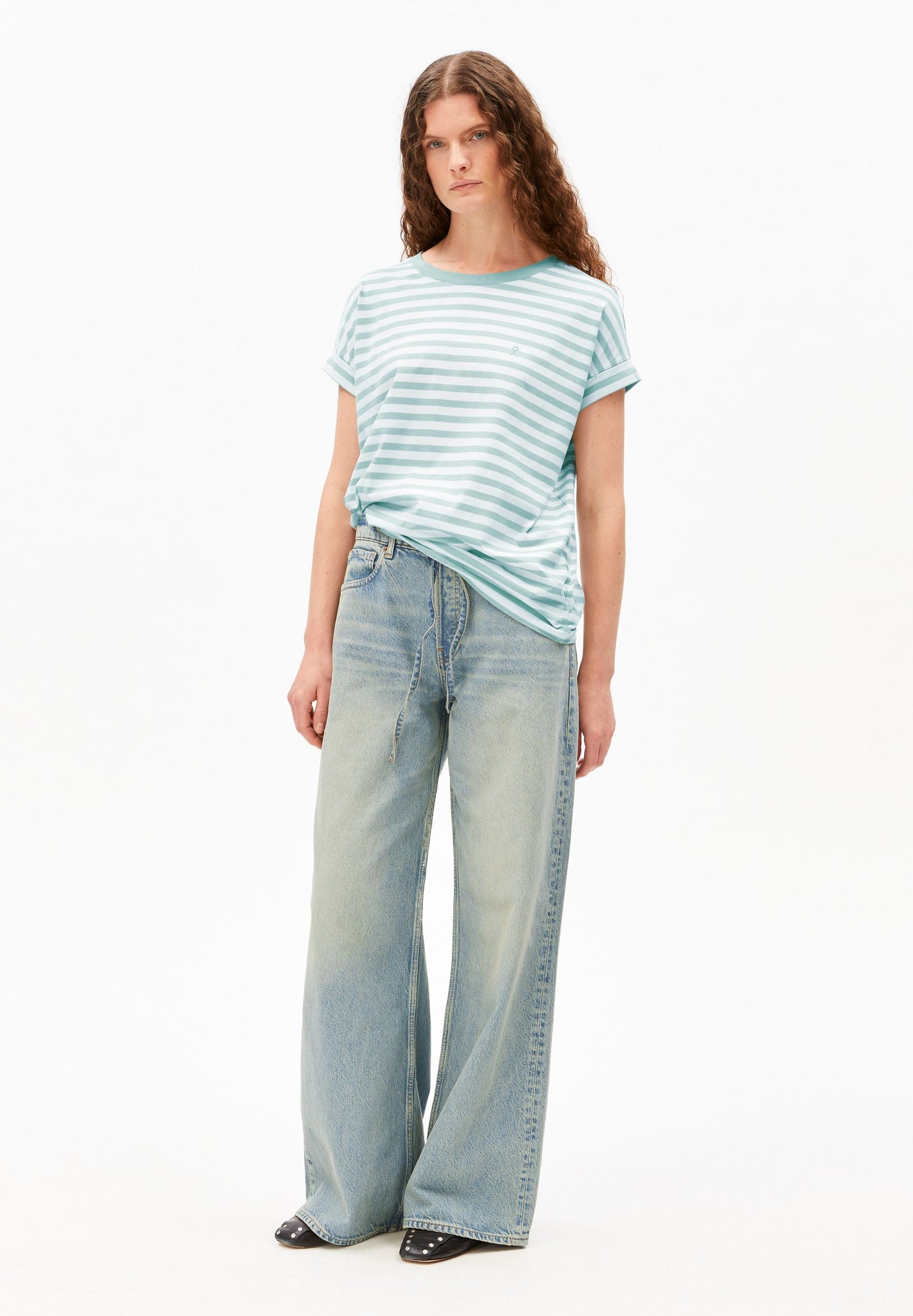 IDAARA STRIPE T-SHIRT