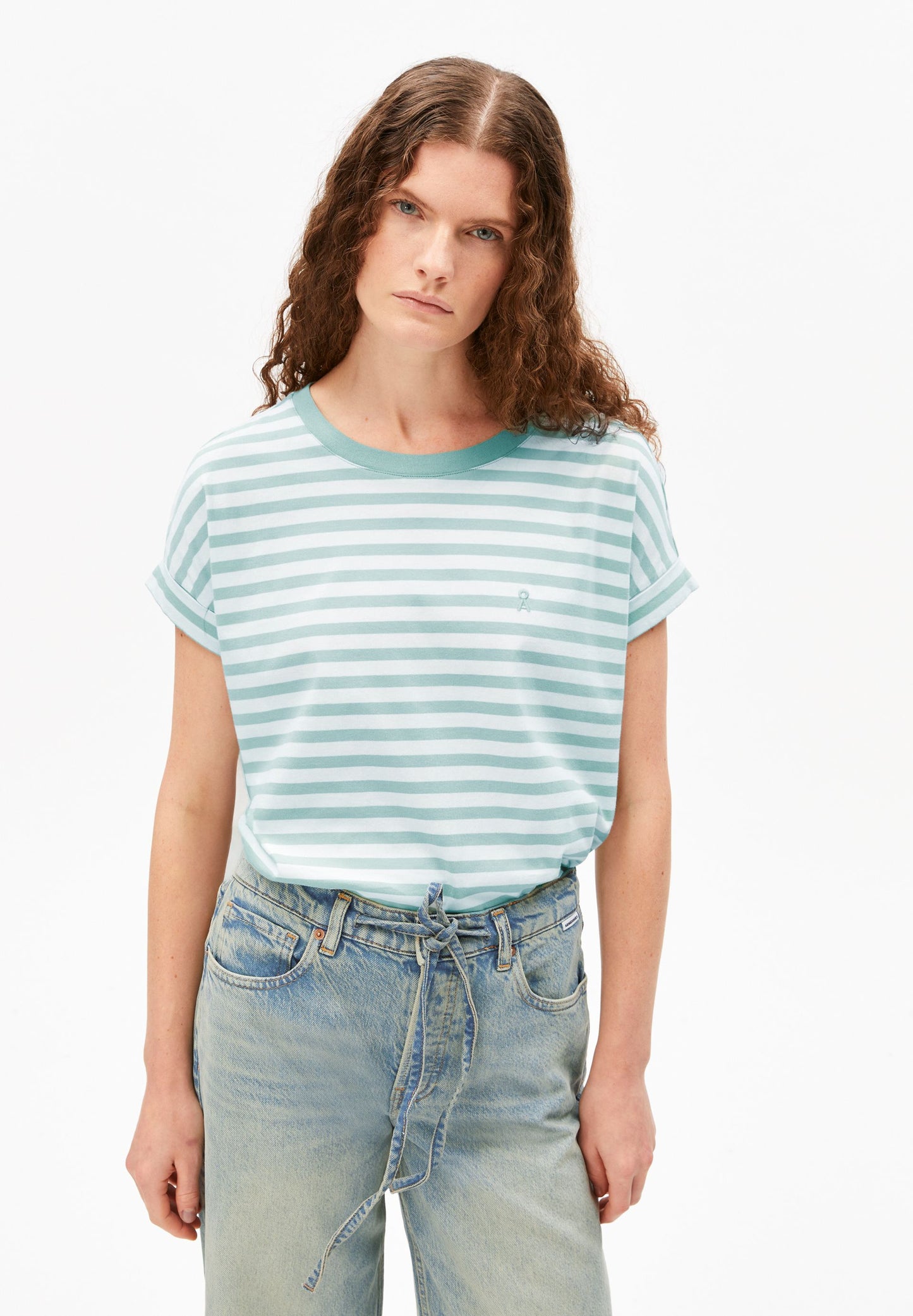 IDAARA STRIPE T-SHIRT