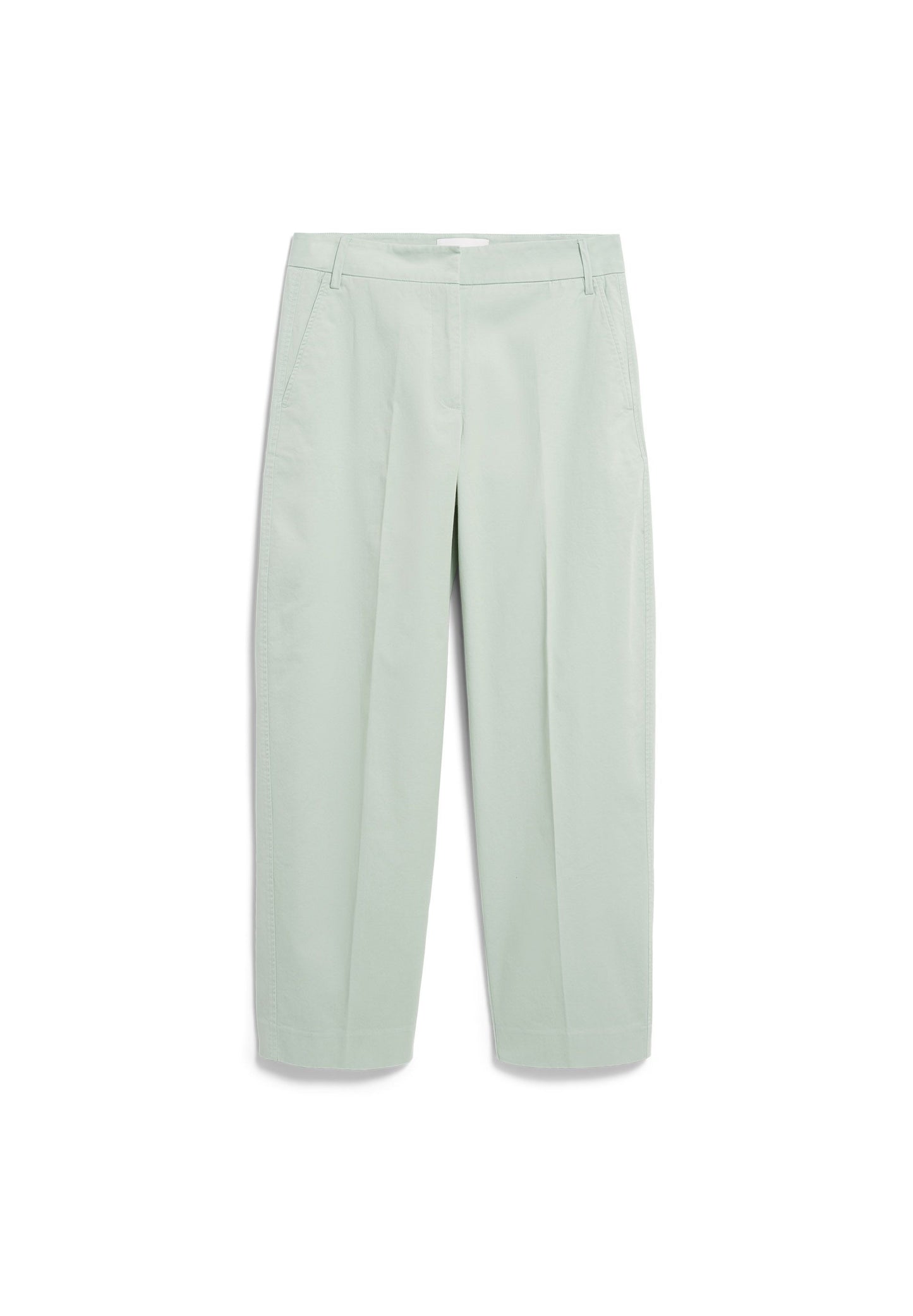BARREL LEG TWILL PANT