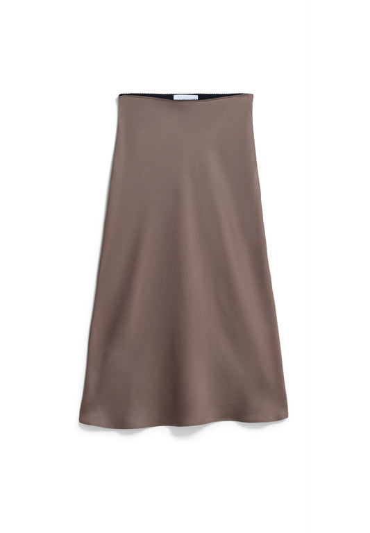 LENOVAA SATIN SLIP-SKIRT