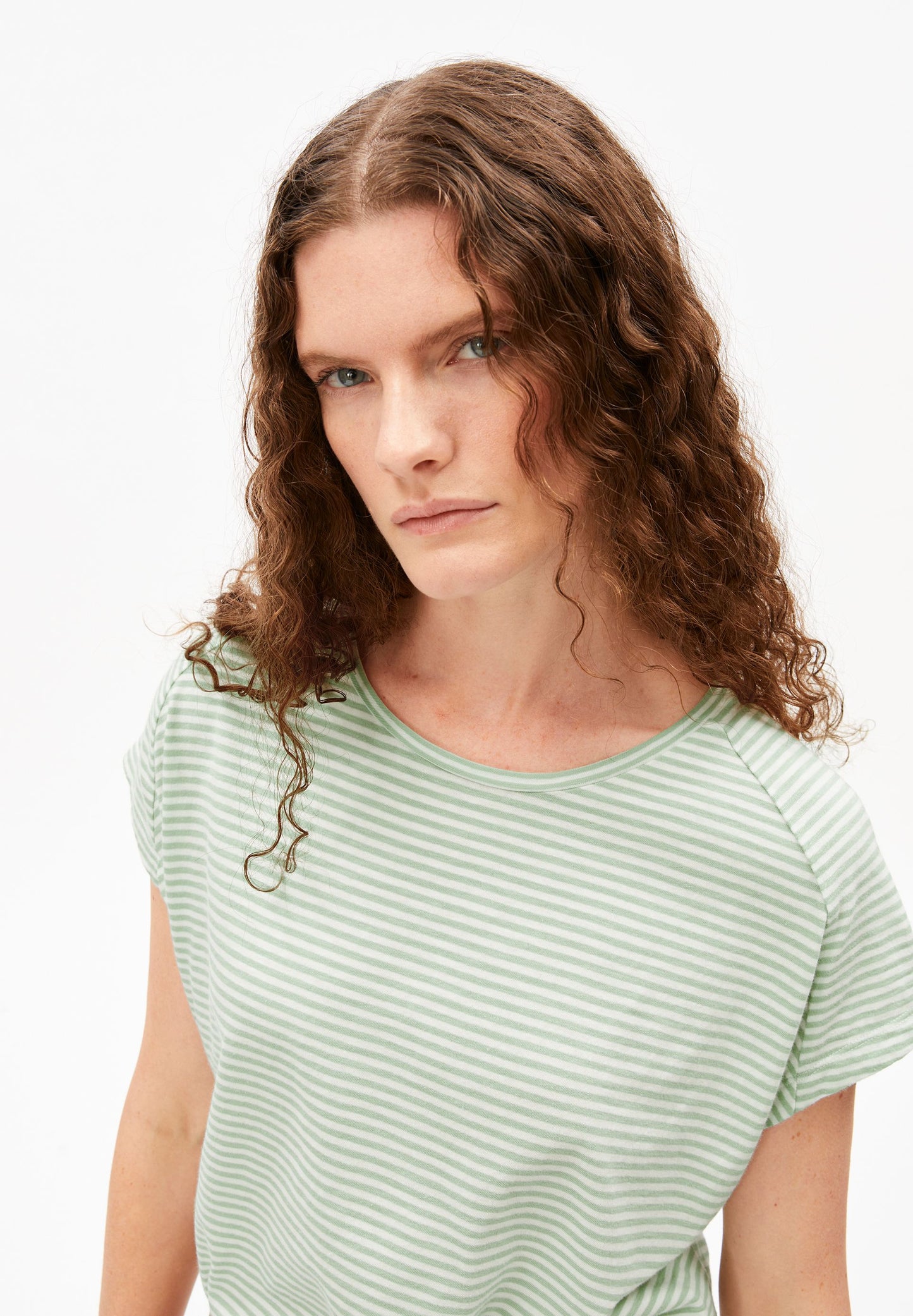 SLUB JERSEY STRIPE T-SHIRT