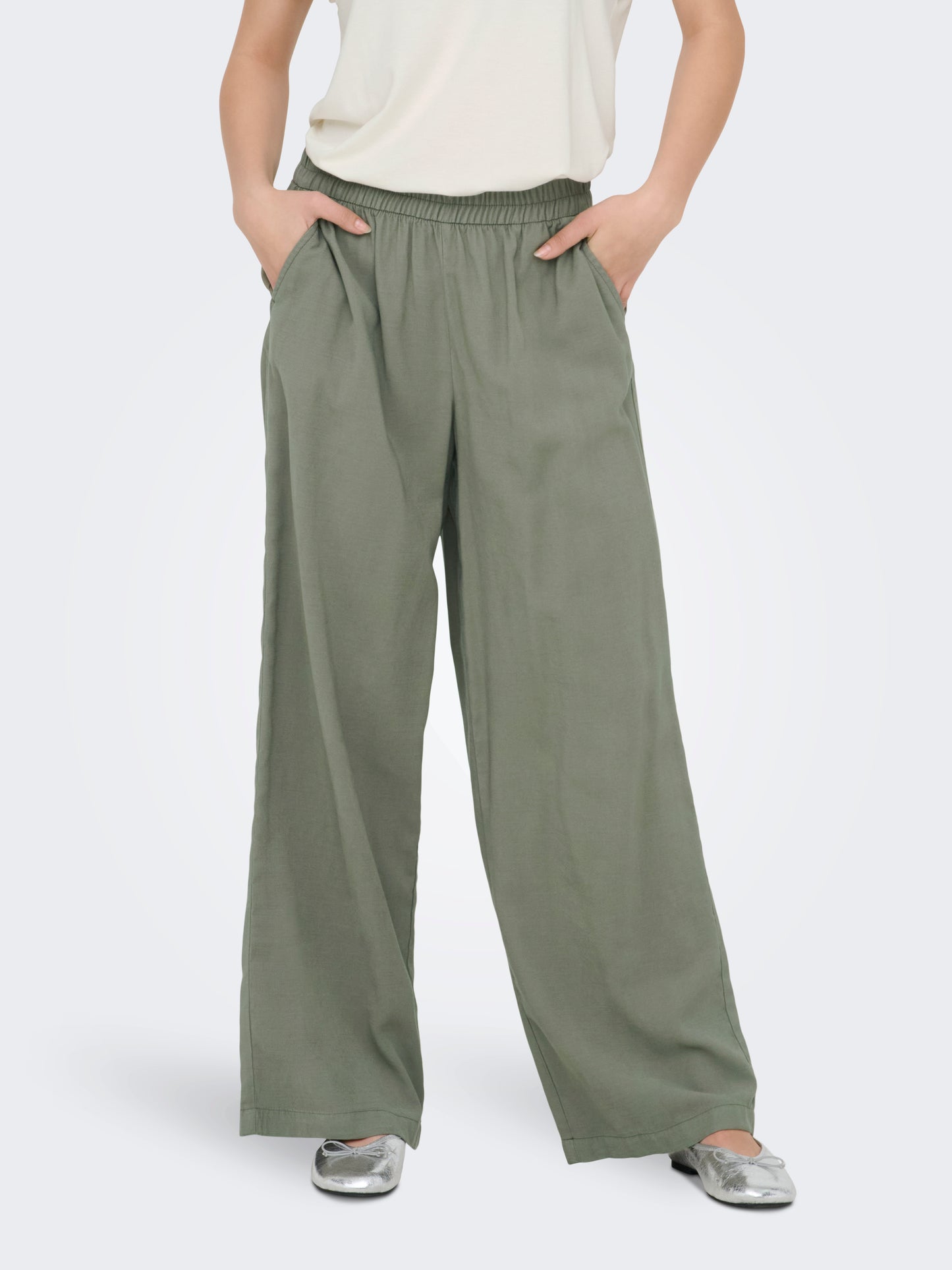 ONLARIS LIFE HW PULL-UP PANT WVN NOOS