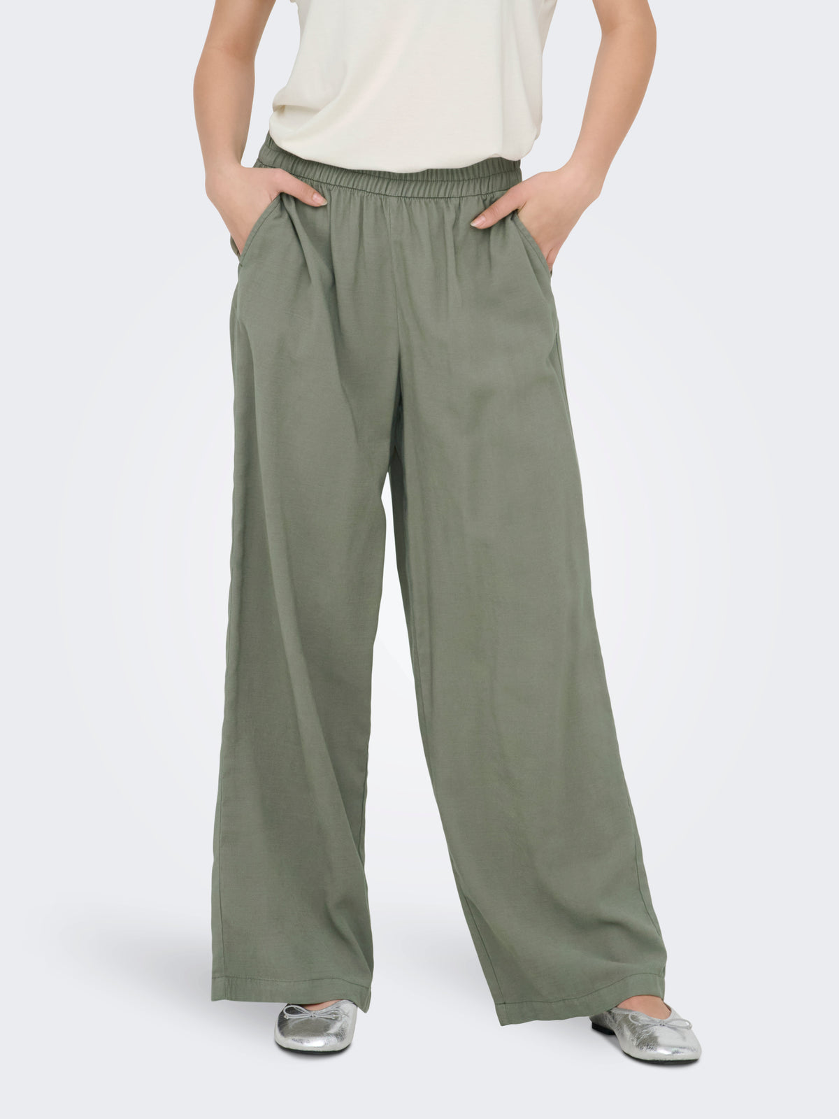 ONLARIS LIFE HW PULL-UP PANT WVN NOOS