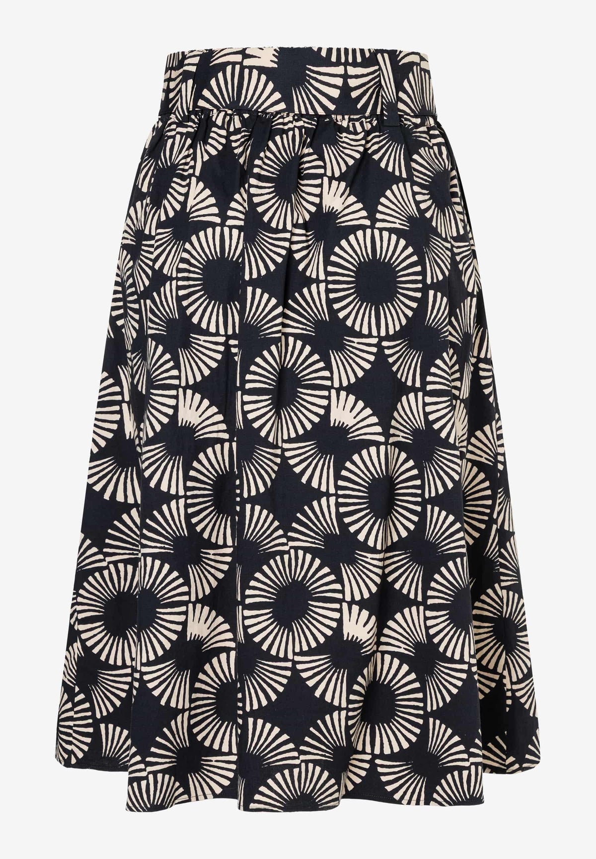 Baumwollrock mit Print