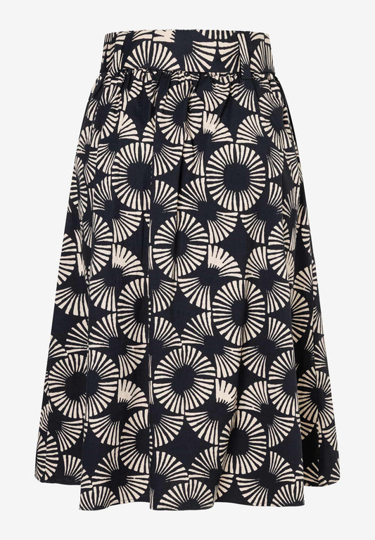 Baumwollrock mit Print