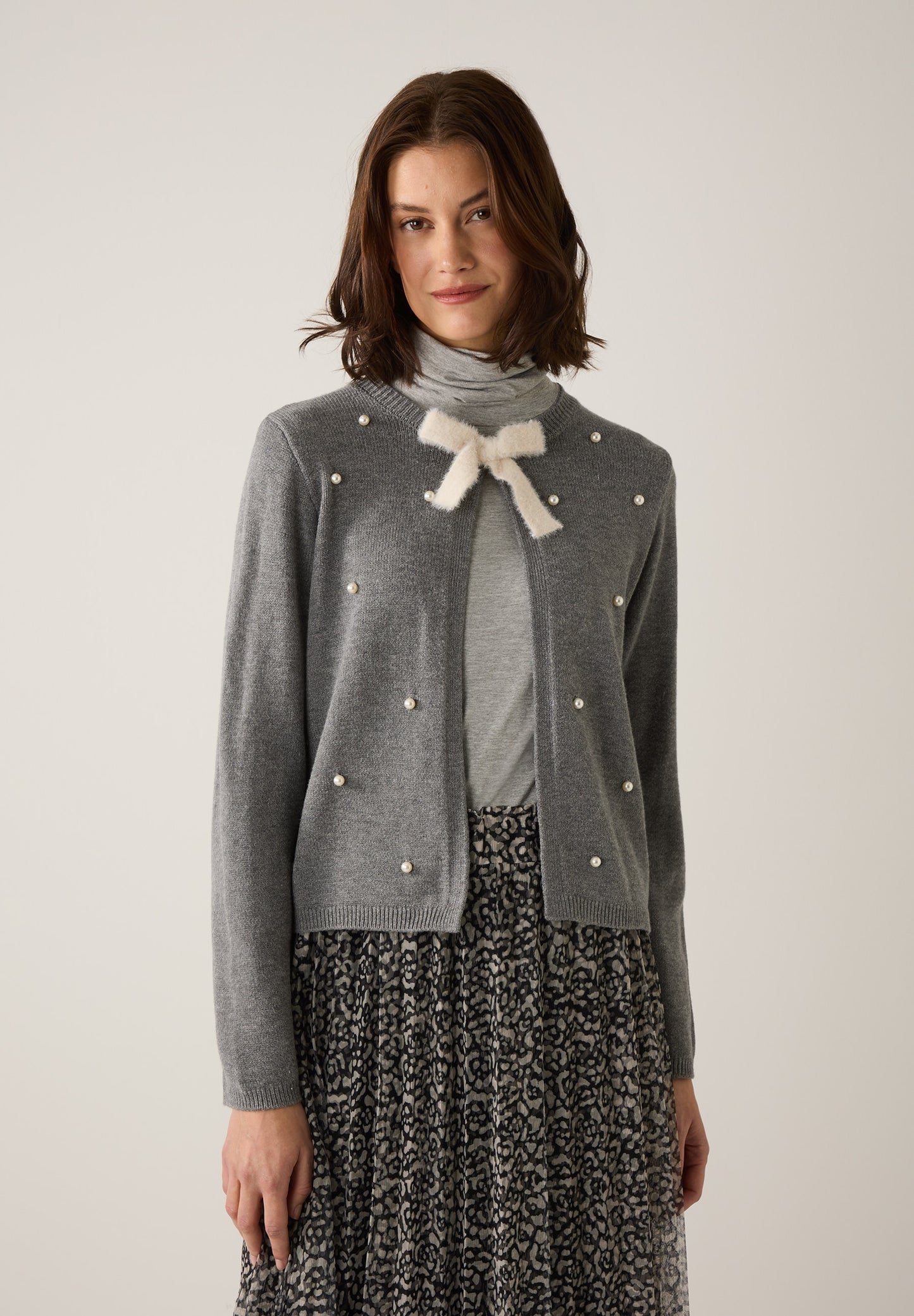 dekorative Strickjacke
