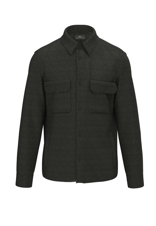 Herringbone Linen Overshirt