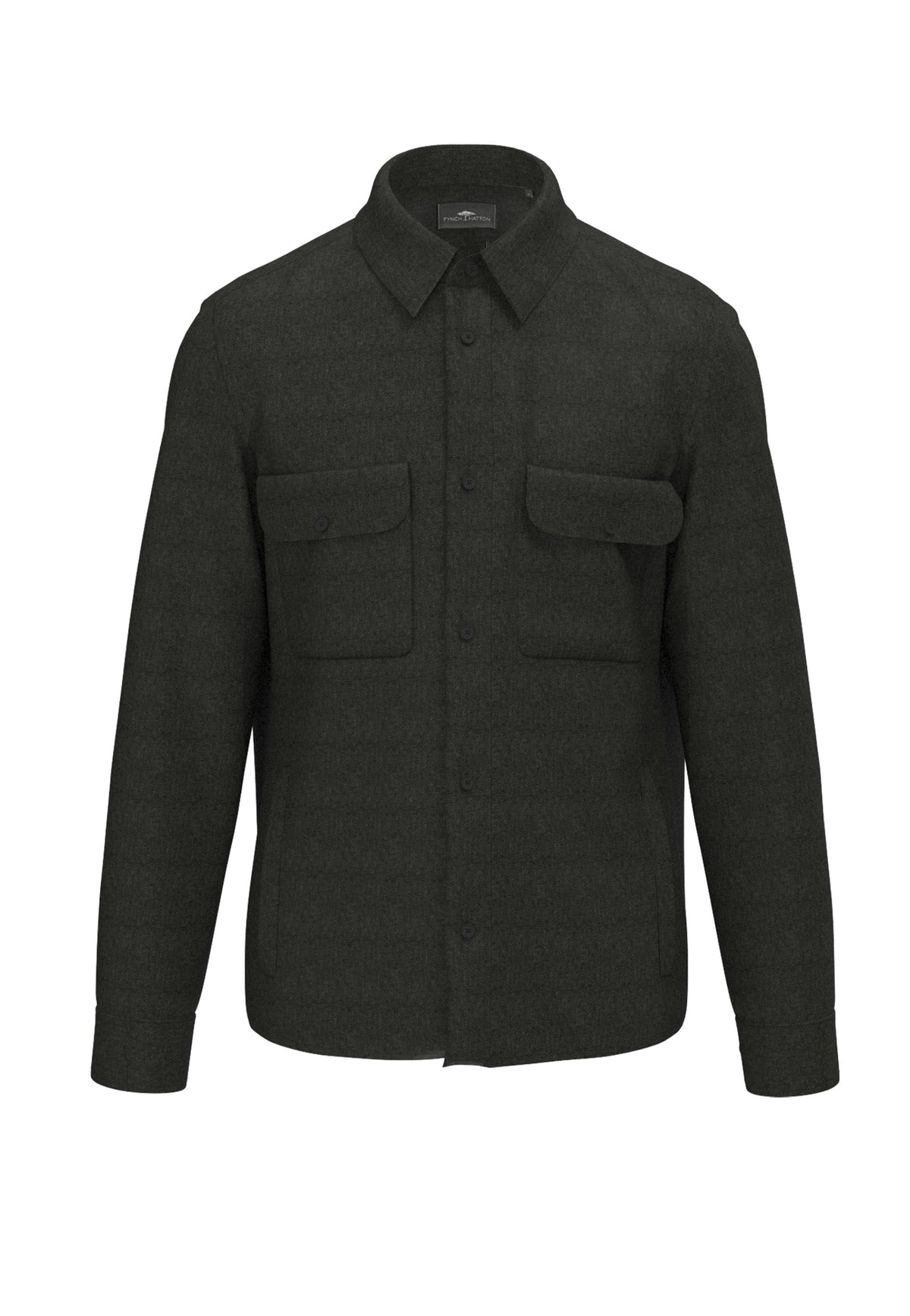 Herringbone Linen Overshirt