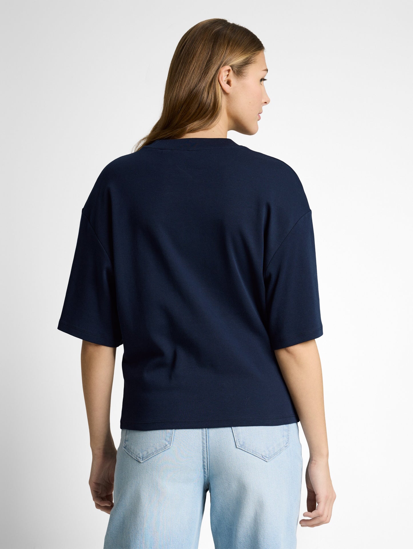 T-Shirt mit Knotendetail