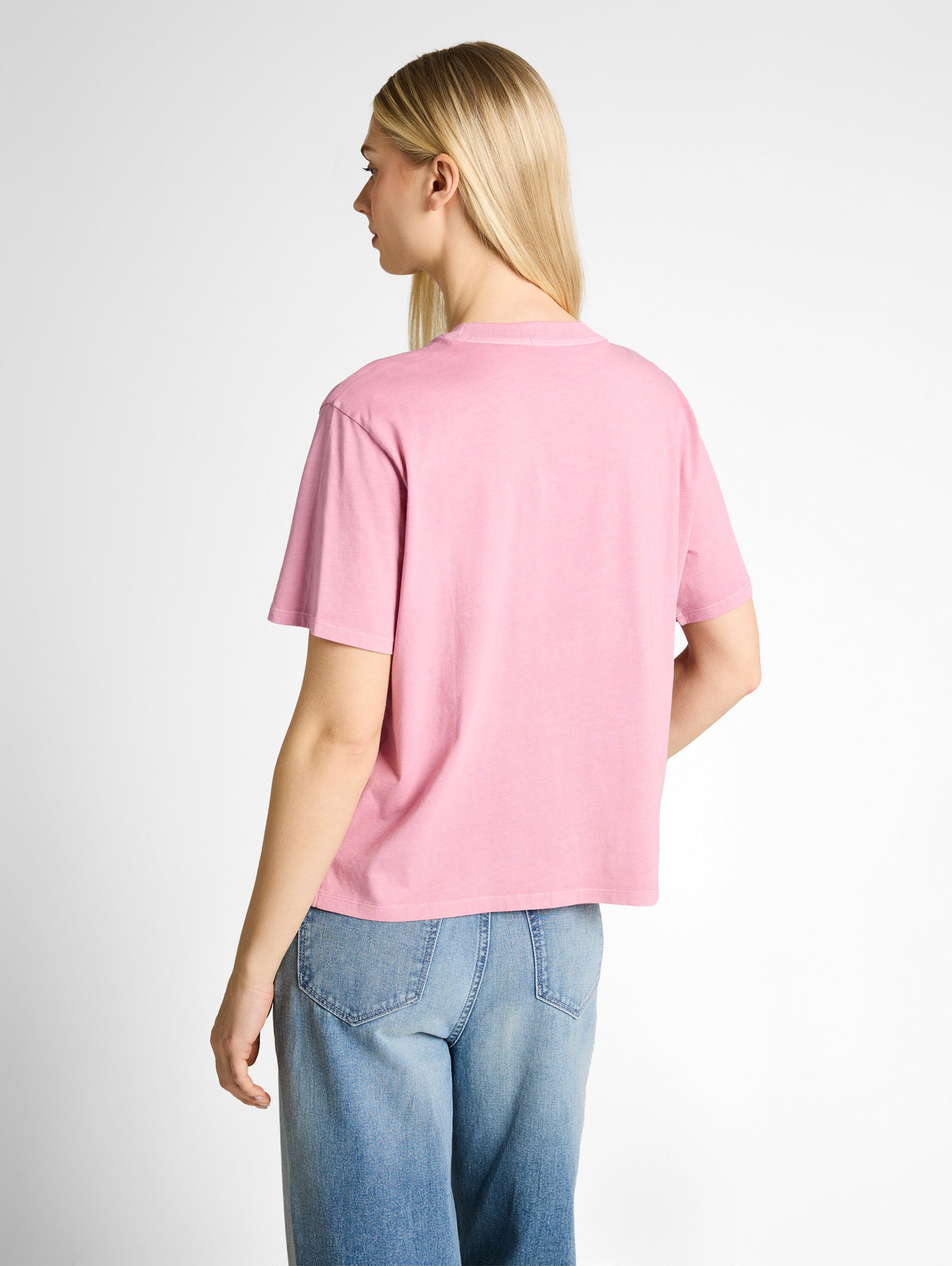 Boxy Fit T-Shirt mit Brusttasche