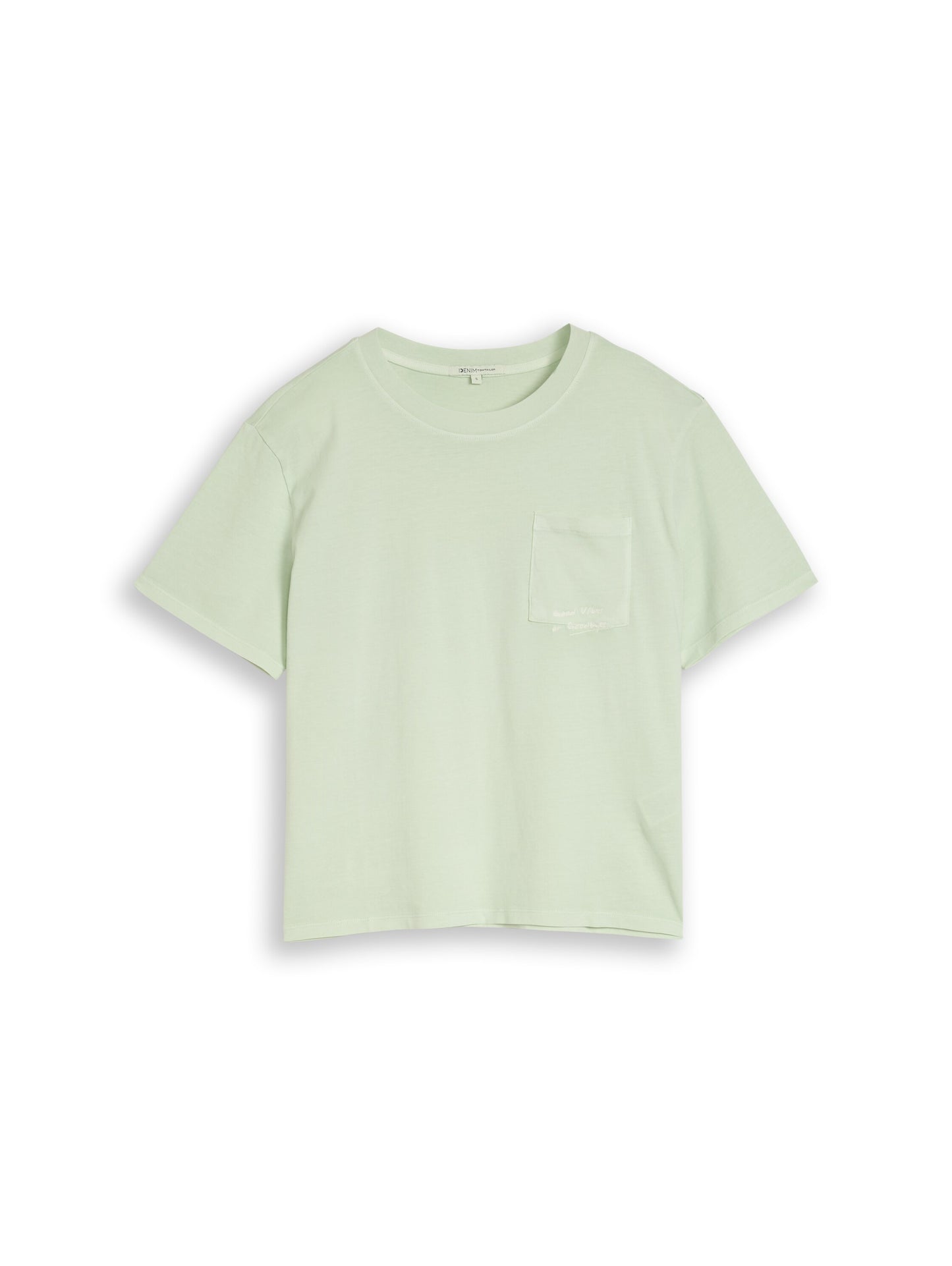 Boxy Fit T-Shirt mit Brusttasche
